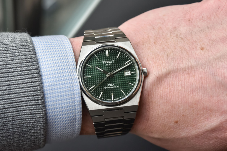 Tissot PRX Powermatic 80 Green Dial