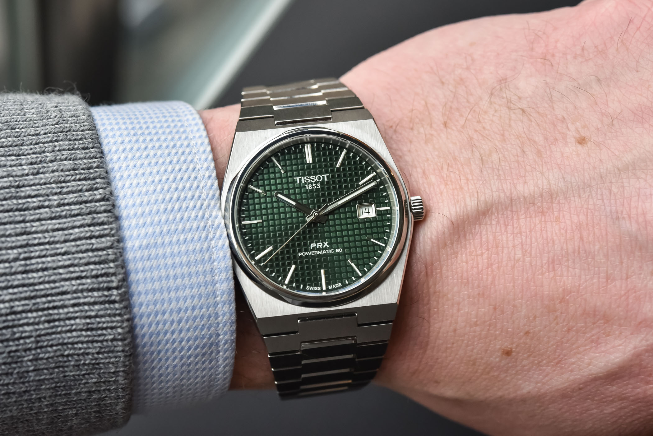 Tissot PRX Powermatic 80 Green Dial