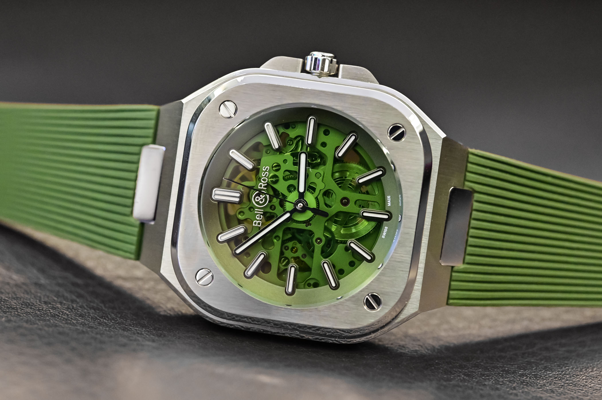 Bell & Ross BR 05 Skeleton Green