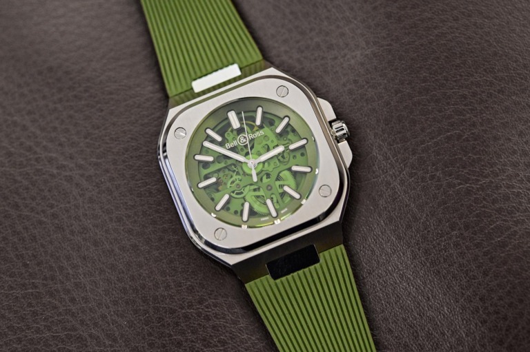 Bell & Ross BR 05 Skeleton Green