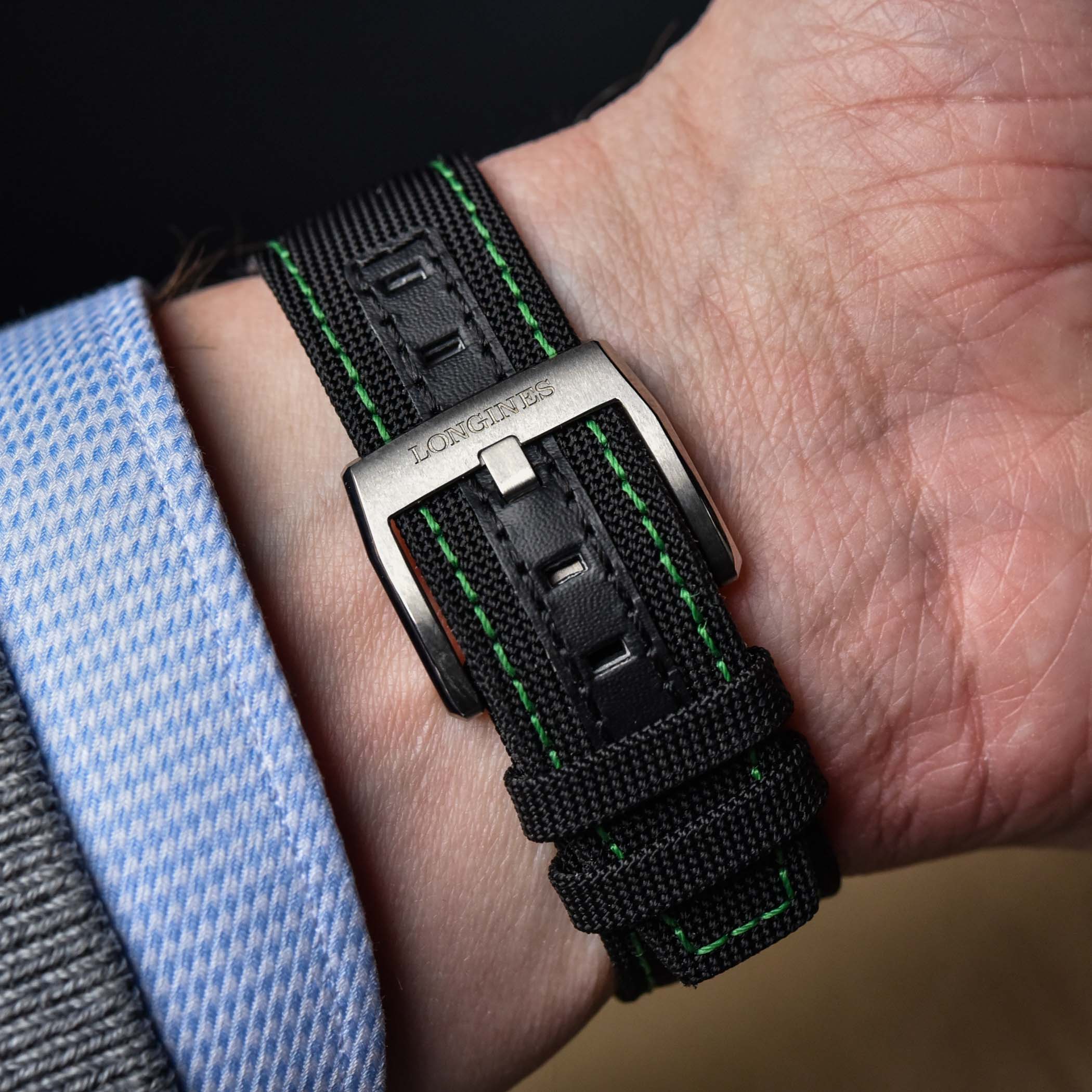 Longines Spirit Pioneer Edition Titanium Chronograph 42mm L3.829.1.53.2 - hands-on - 4 Longines Spirit Pioneer Edition Titanium Chronograph 42mm L3.829.1.53.2