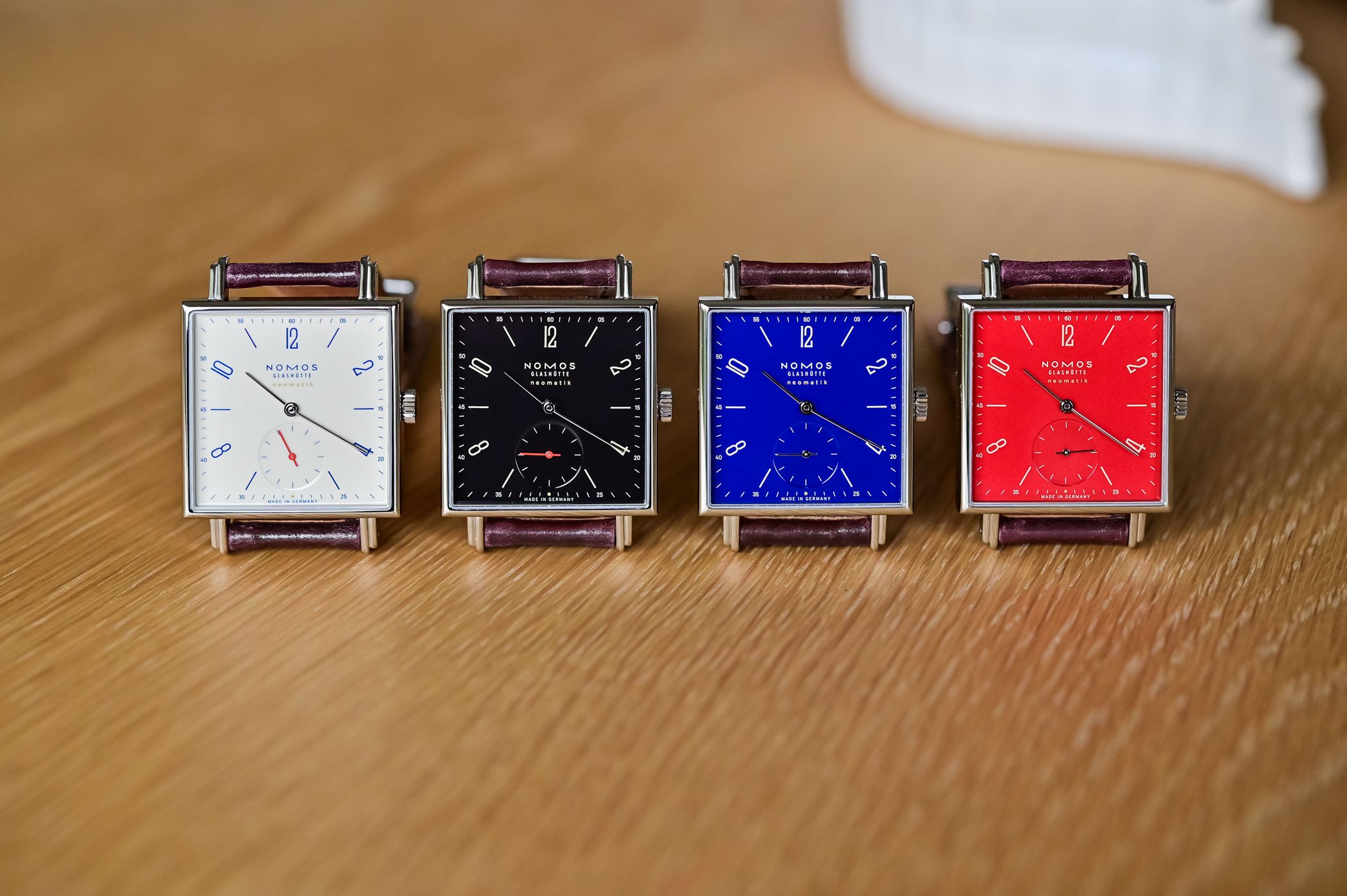 Nomos Tetra neomatik 39 Limited Edition 175 Years Watchmaking Glashütte