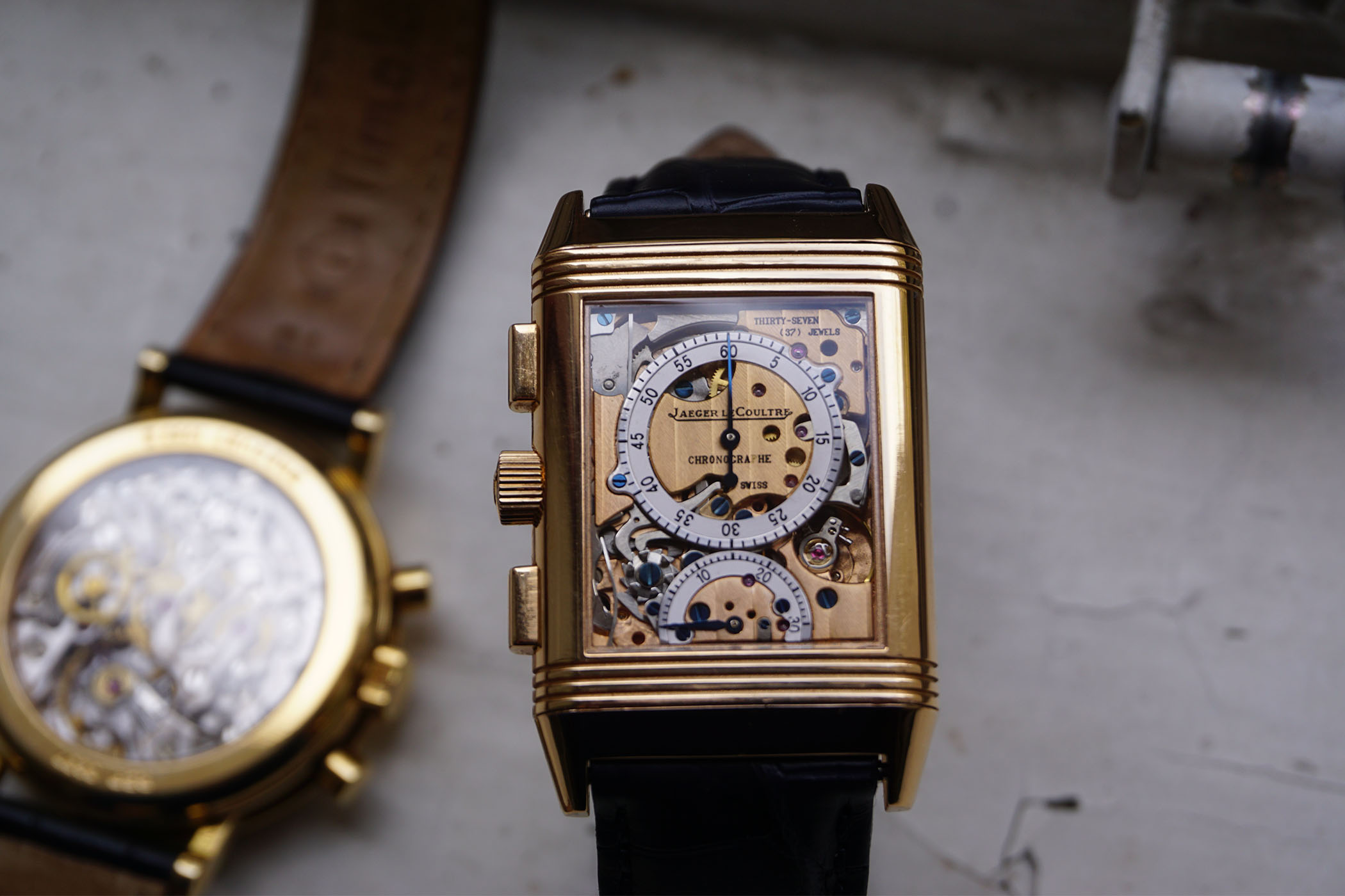 Jaeger-LeCoultre Reverso Chronograph Retrograde 1996 Calibre 829