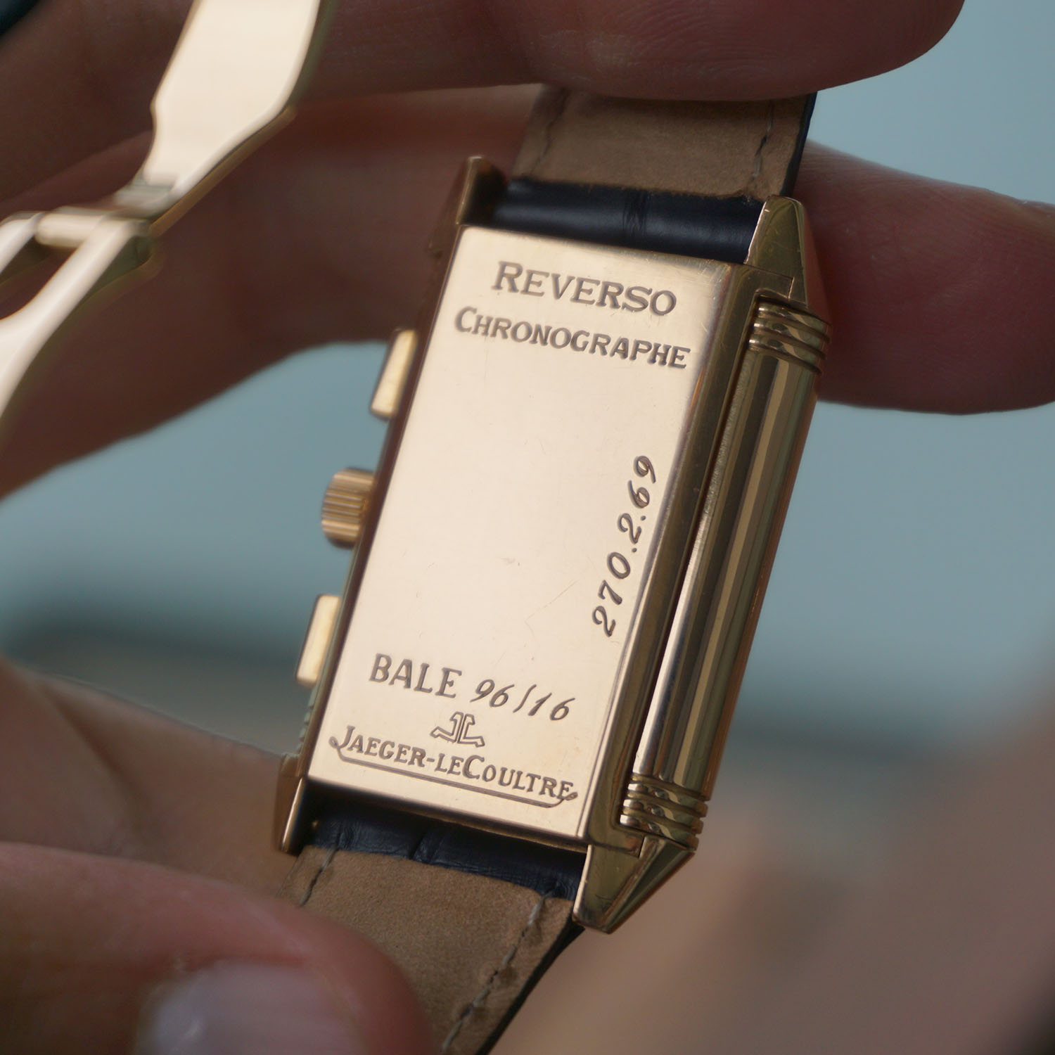 The Collectors Corner - Jaeger-LeCoultre Reverso Chronograph Retrograde 1996 Calibre 829 - first in-house integrated chronograph post quartz crisis - 9 Jaeger-LeCoultre Reverso Chronograph Retrograde 1996 Calibre 829