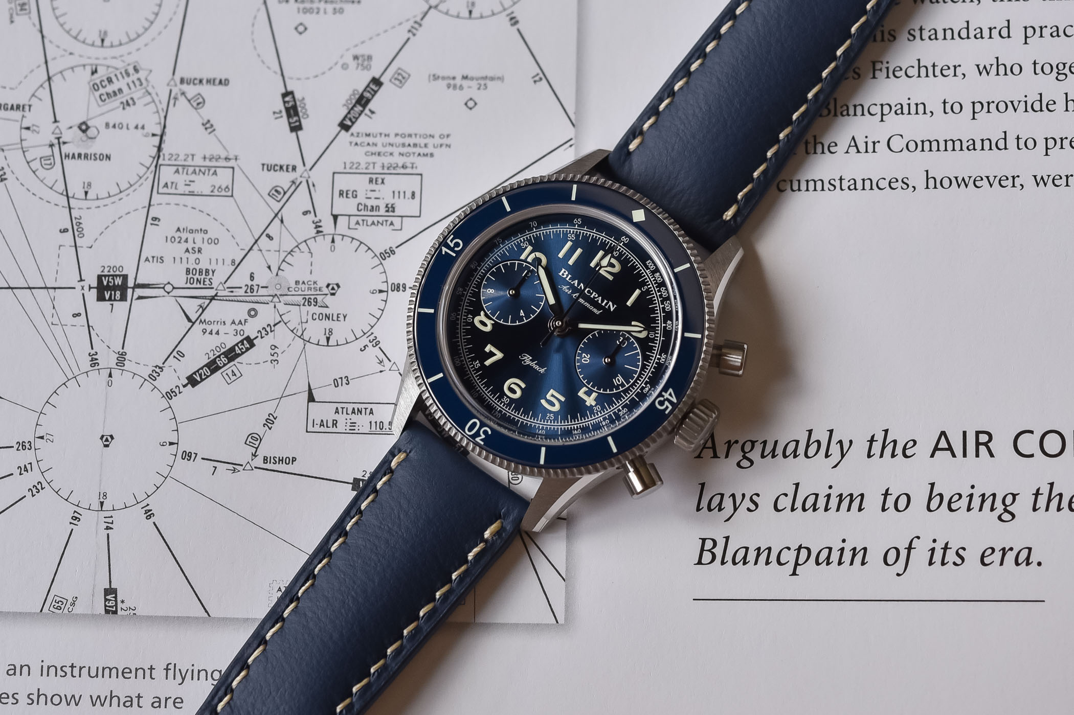 Blancpain Air Command Flyback Chronograph 36mm - hands-on review - 10 Blancpain Air Command Flyback Chronograph 36mm - hands-on review