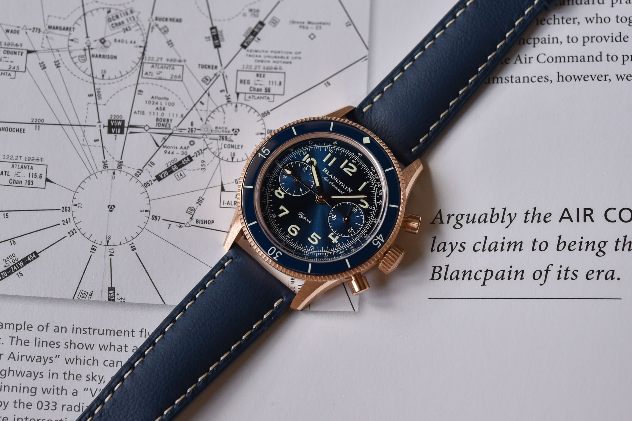 Blancpain Air Command Flyback Chronograph 36mm - hands-on review - 9 Blancpain Air Command Flyback Chronograph 36mm - hands-on review