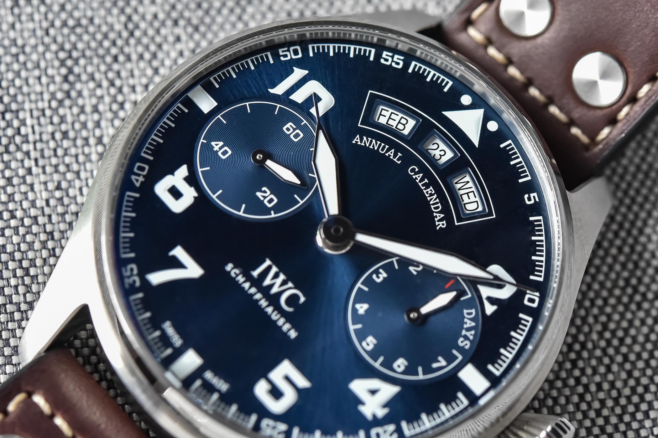 IWC Big Pilot’s Watch Annual Calendar Edition Le Petit Prince IW502710 stainless steel - video review - 7 IWC Big Pilot Annual Calendar Le Petit Prince IW502710