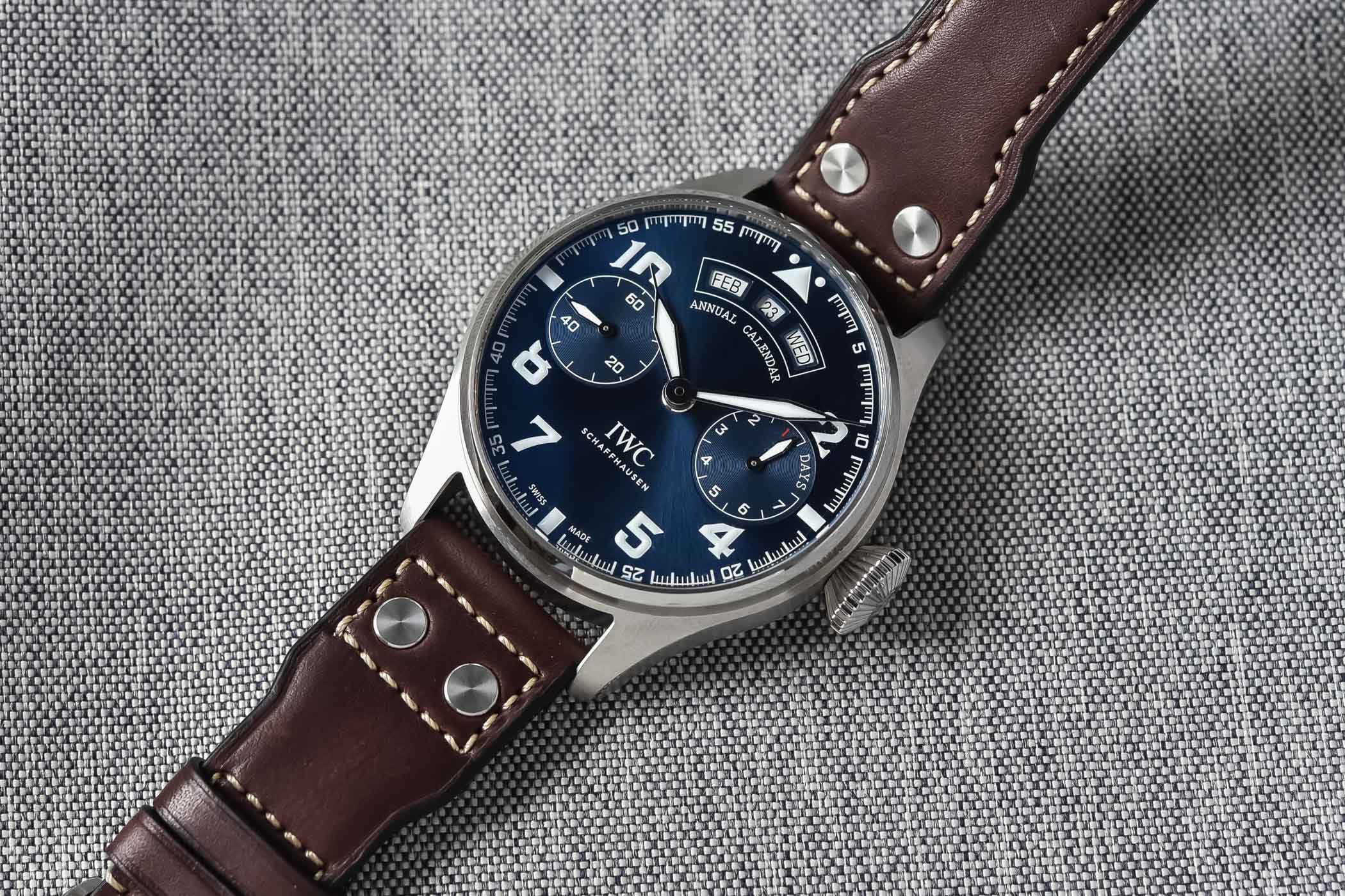 IWC Big Pilot’s Watch Annual Calendar Edition Le Petit Prince IW502710 stainless steel - video review - 8 IWC Big Pilot Annual Calendar Le Petit Prince IW502710