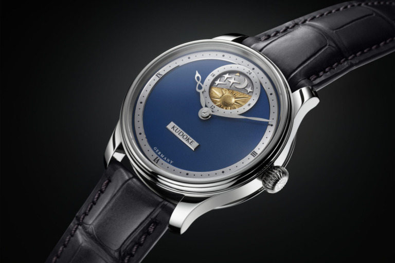 Kudoke 2 Deep Blue Dial