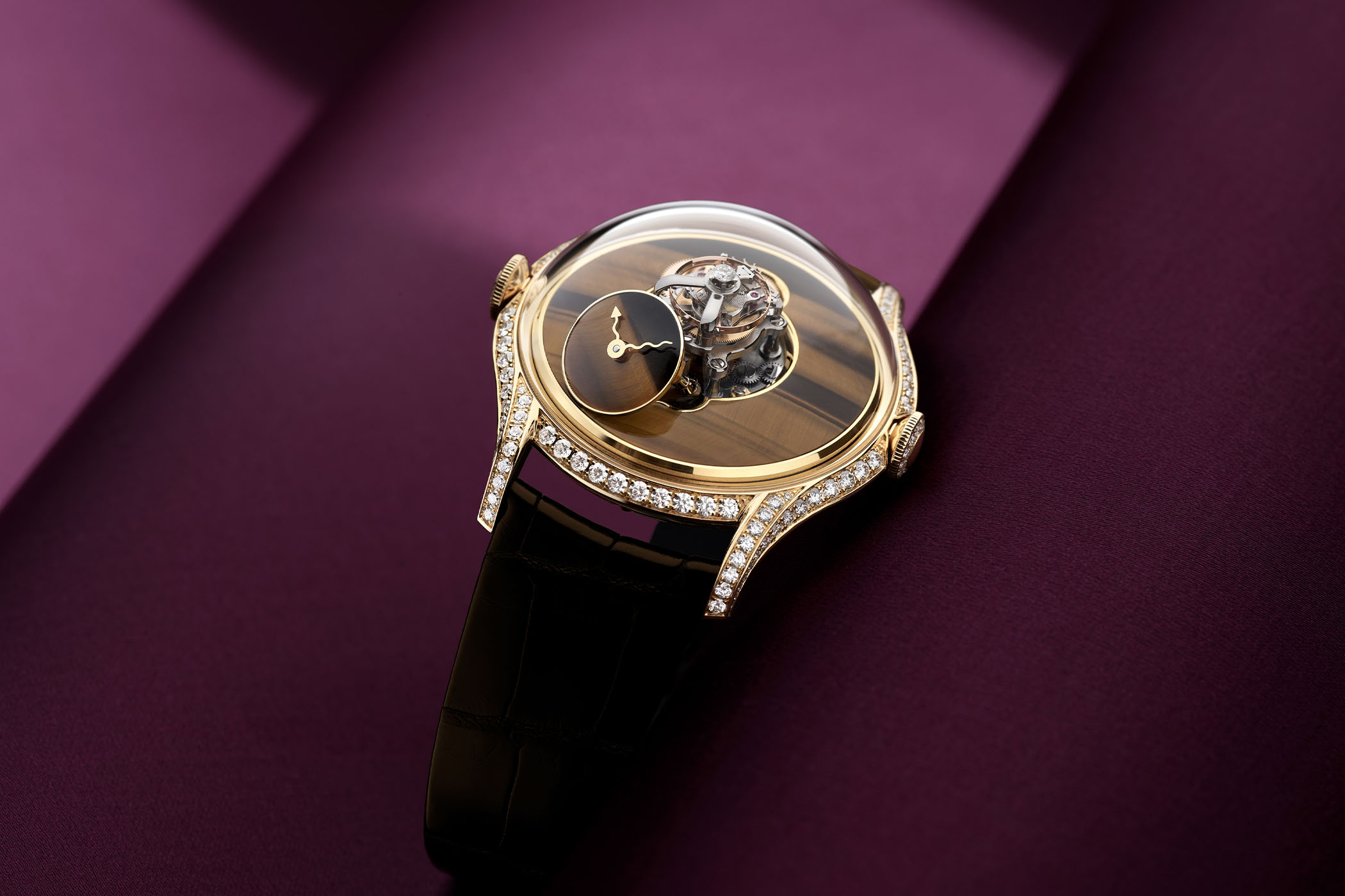 MB&F Legacy Machine FlyingT Tiger’s Eye