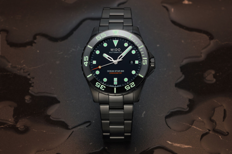Mido Ocean Star 600 Chronometer Black DLC Special Edition