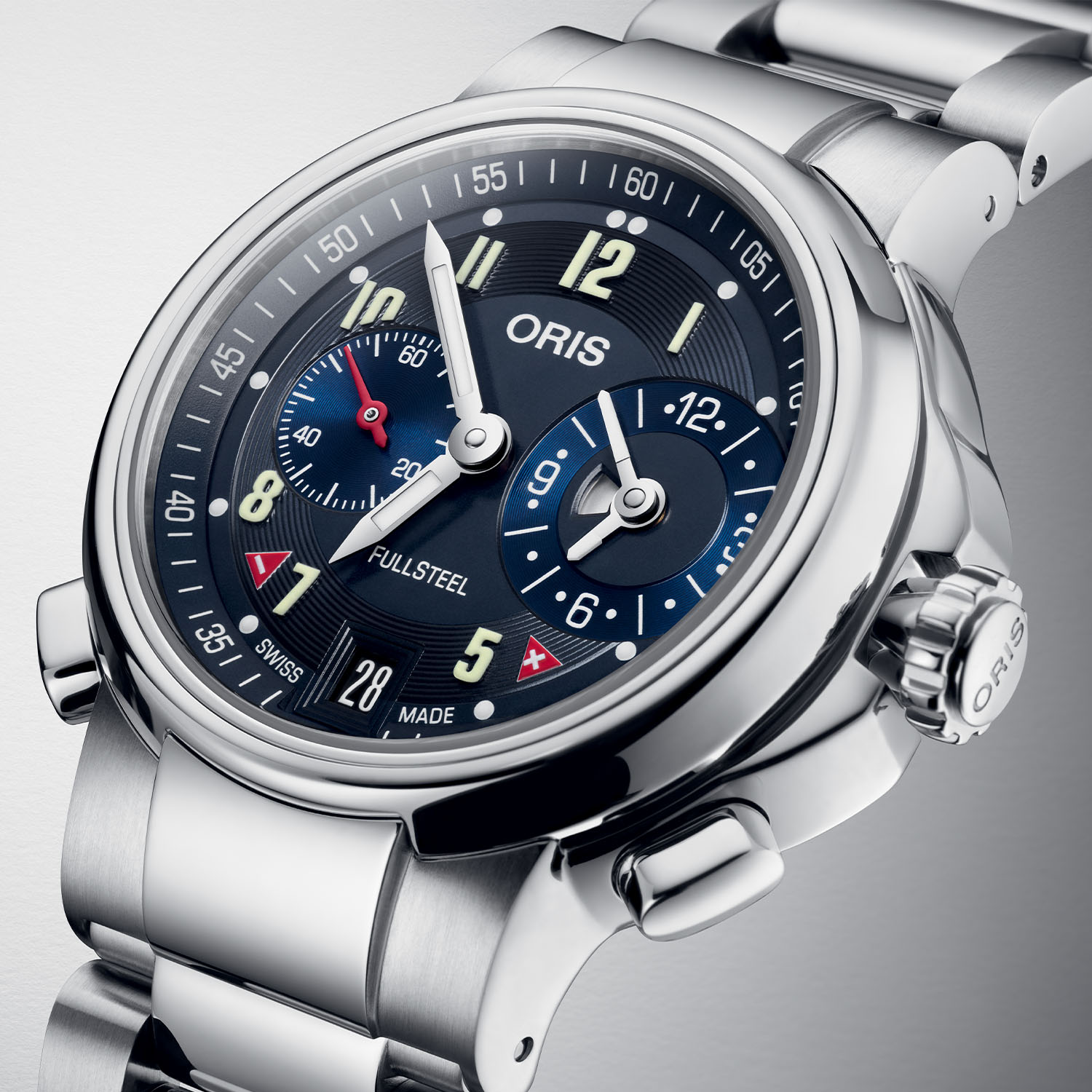 Oris Holstein Edition 2022 Full Steel Worldtimer - 690 7780 4085-Set - 3 Oris Hölstein Edition 2022 Full Steel Worldtimer