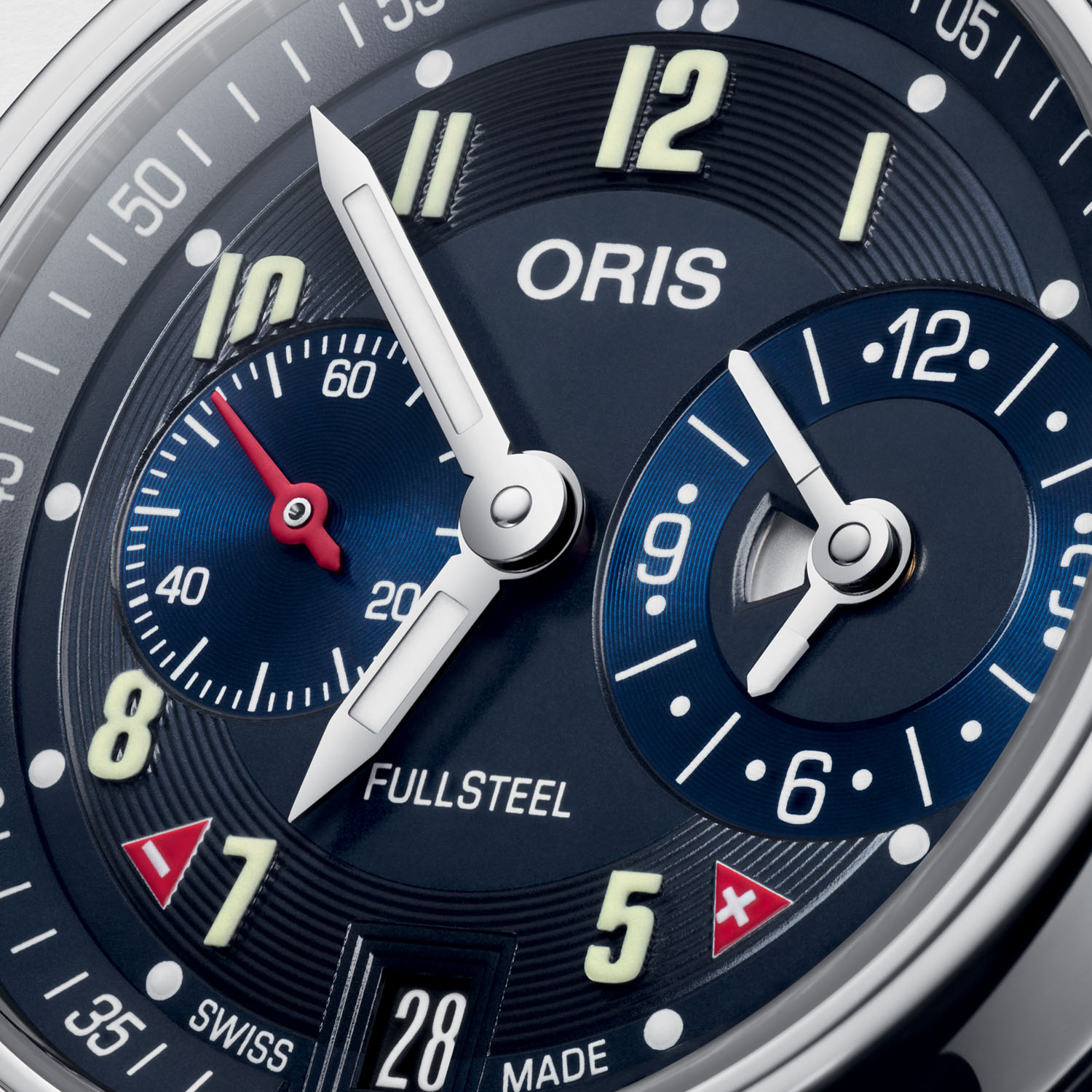 Oris Holstein Edition 2022 Full Steel Worldtimer - 690 7780 4085-Set - 4 Oris Hölstein Edition 2022 Full Steel Worldtimer