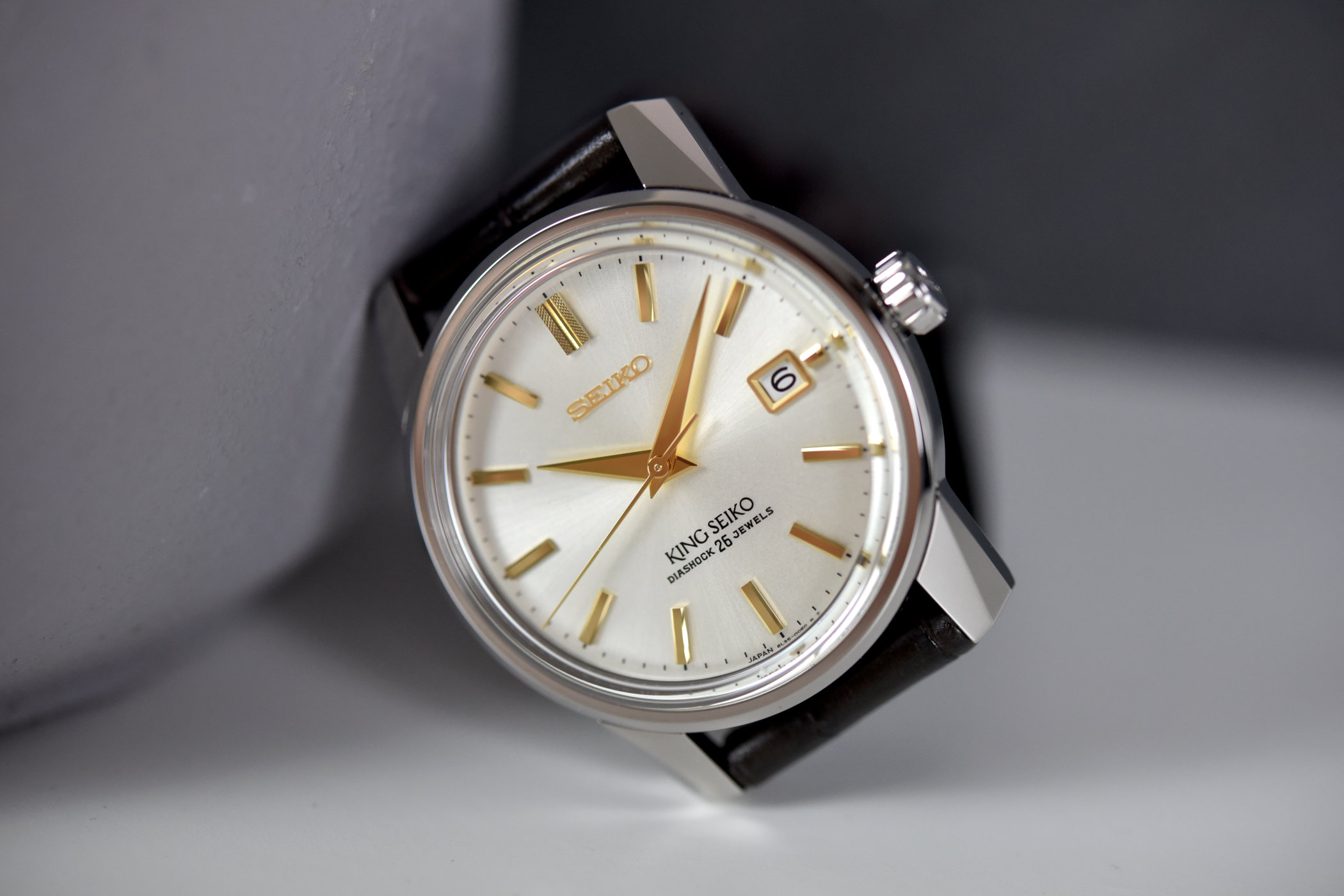 Seiko King Seiko KSK Limited Edition SJE087 5 Seiko King Seiko KSK Limited Edition SJE087 Champagne gold markers-hands