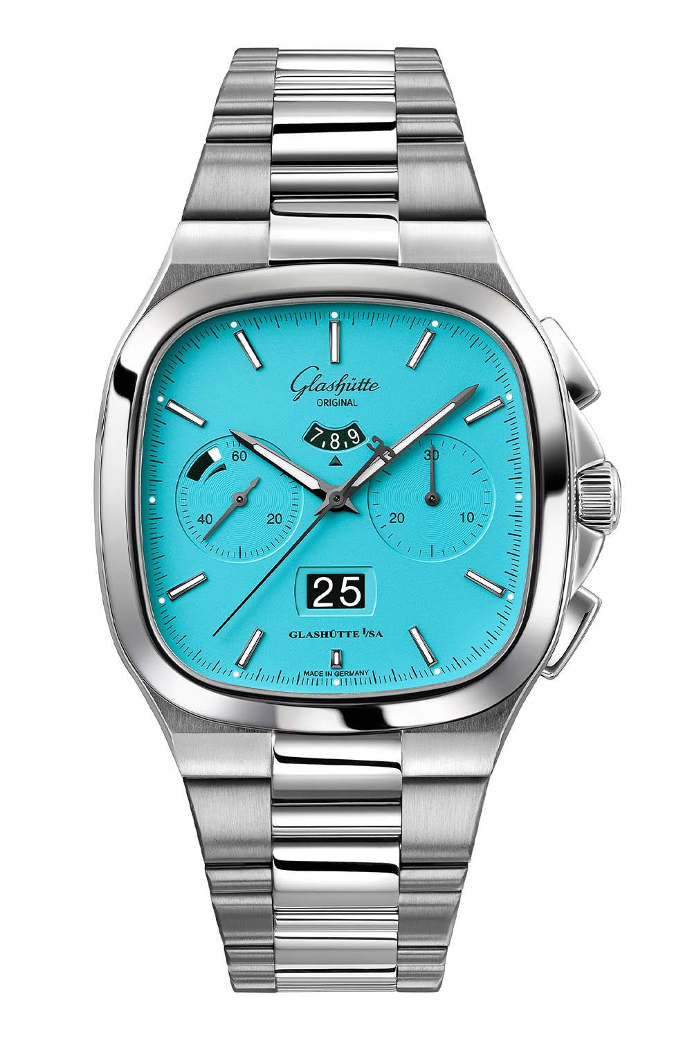 Glashutte Original Seventies Chronograph Panorama Date Limited Edition 2022 Disco Blue - 1 Glashutte Original Seventies Chronograph Panorama Date Limited Edition 2022 Disco Blue