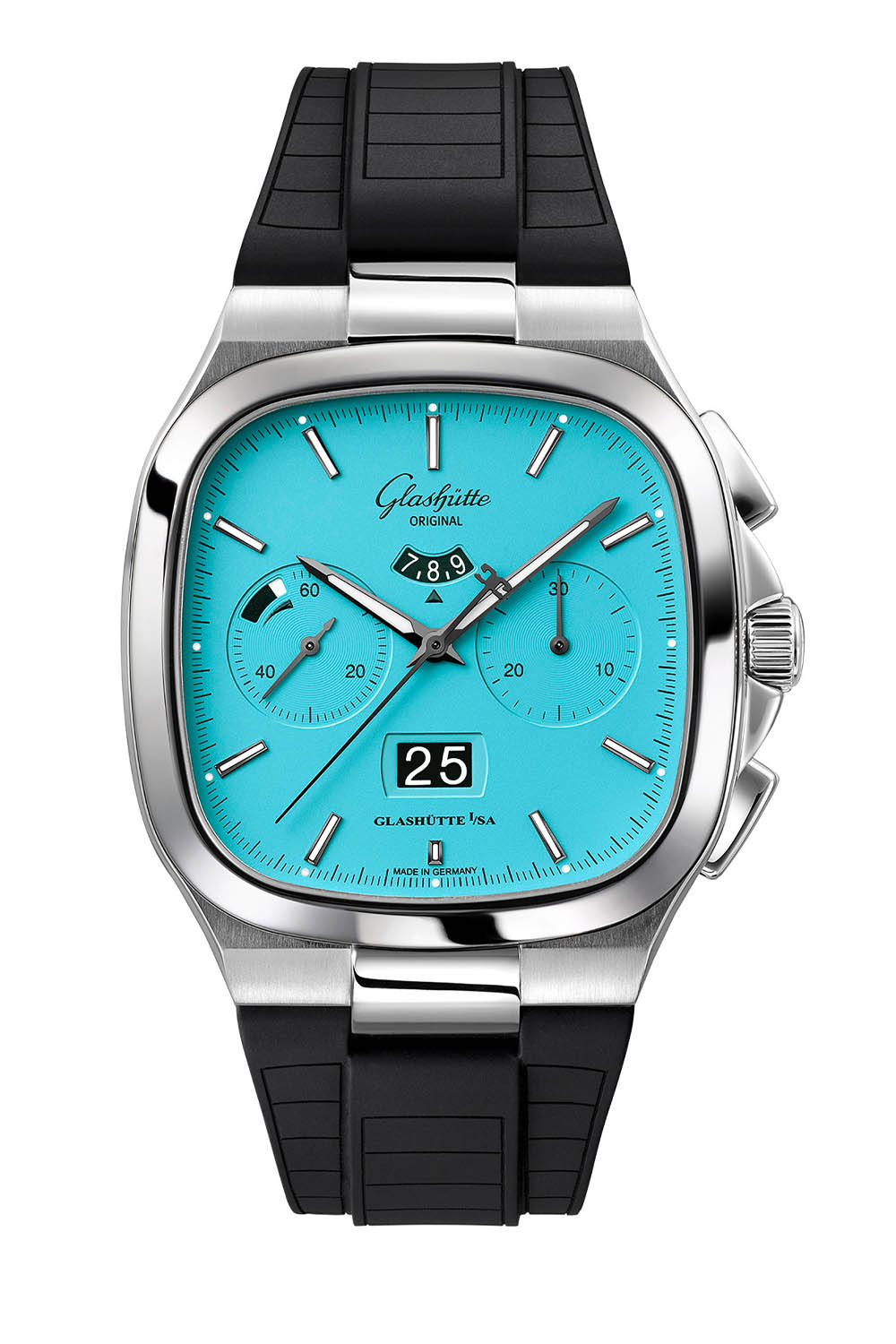 Glashutte Original Seventies Chronograph Panorama Date Limited Edition 2022 Disco Blue - 2 Glashutte Original Seventies Chronograph Panorama Date Limited Edition 2022 Disco Blue