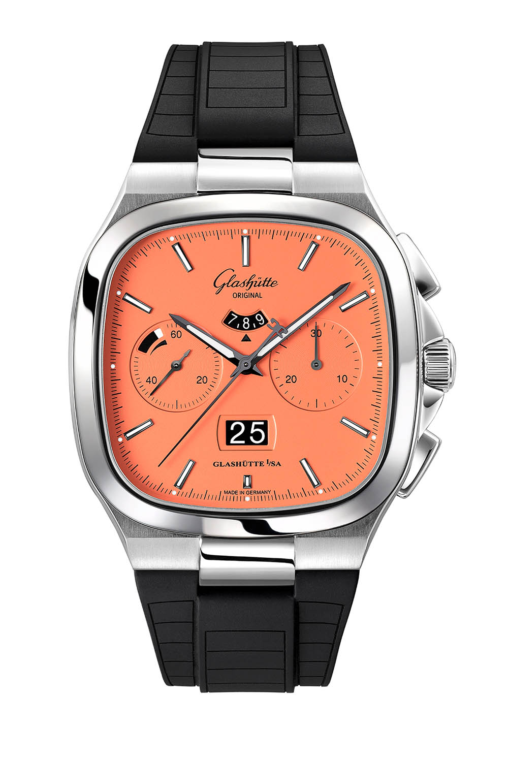 Glashutte Original Seventies Chronograph Panorama Date Limited Edition 2022 Vibing Orange - 2 Glashutte Original Seventies Chronograph Panorama Date Limited Edition 2022 Vibing Orange