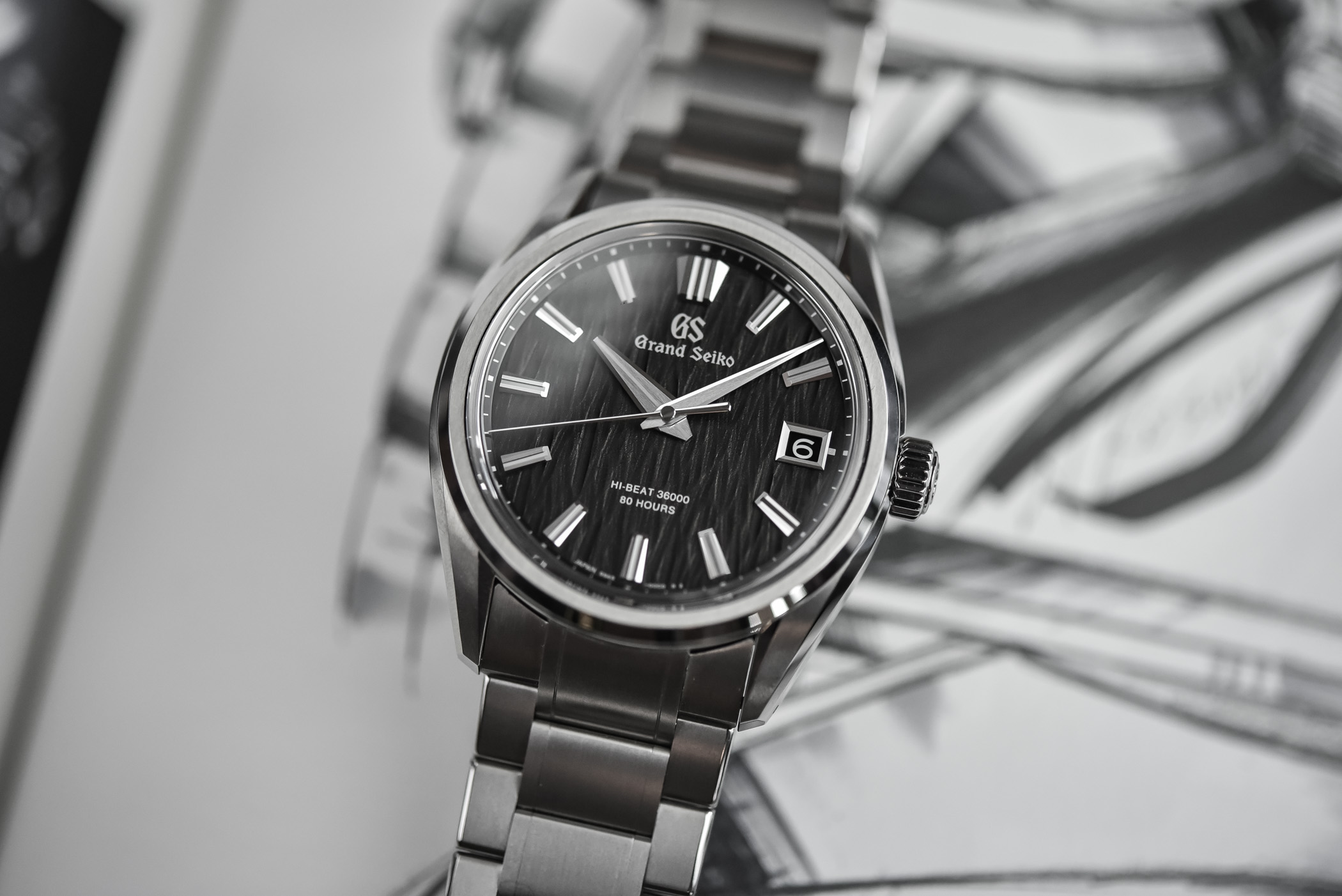 Grand Seiko Night Birch SLGH017 titanium