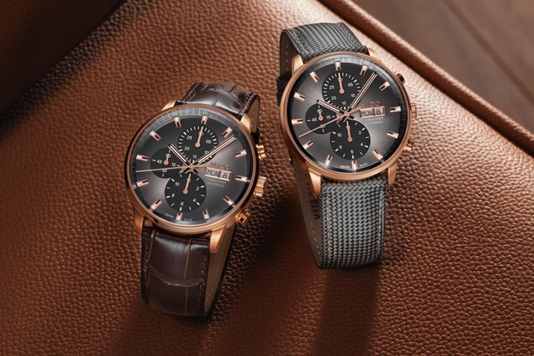 Mido Commander Chronograph Special Edition PVD Gold