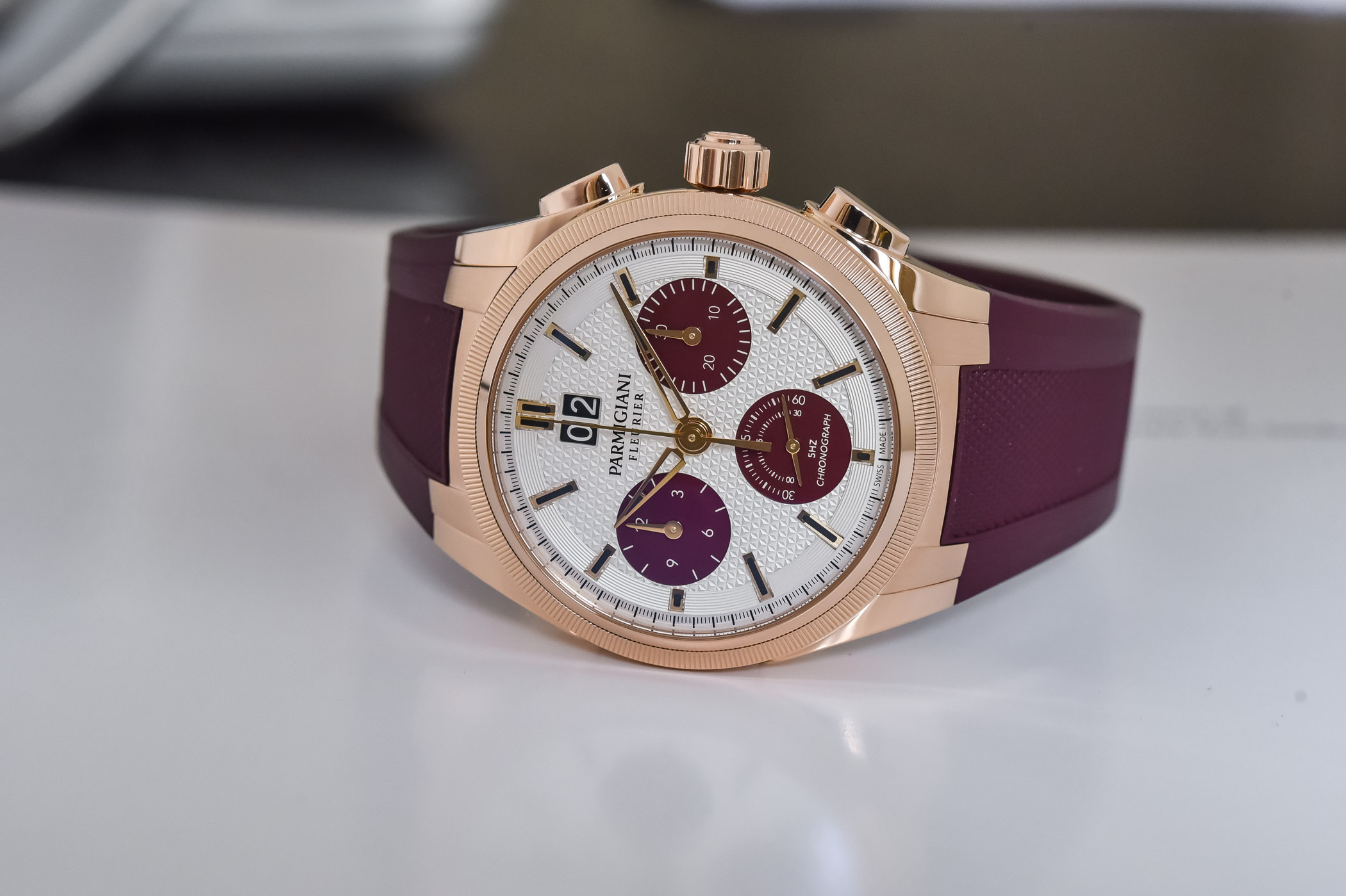 Parmigiani Fleurier Tonda GT Chronograph 2022 Panda Grey and Panda Granata