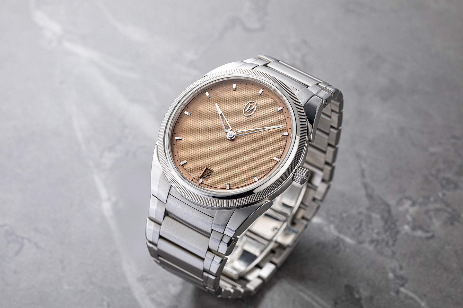 Parmigiani Fleurier Tonda PF Micro-Rotor Salmon Serenissima Revolution The Rake