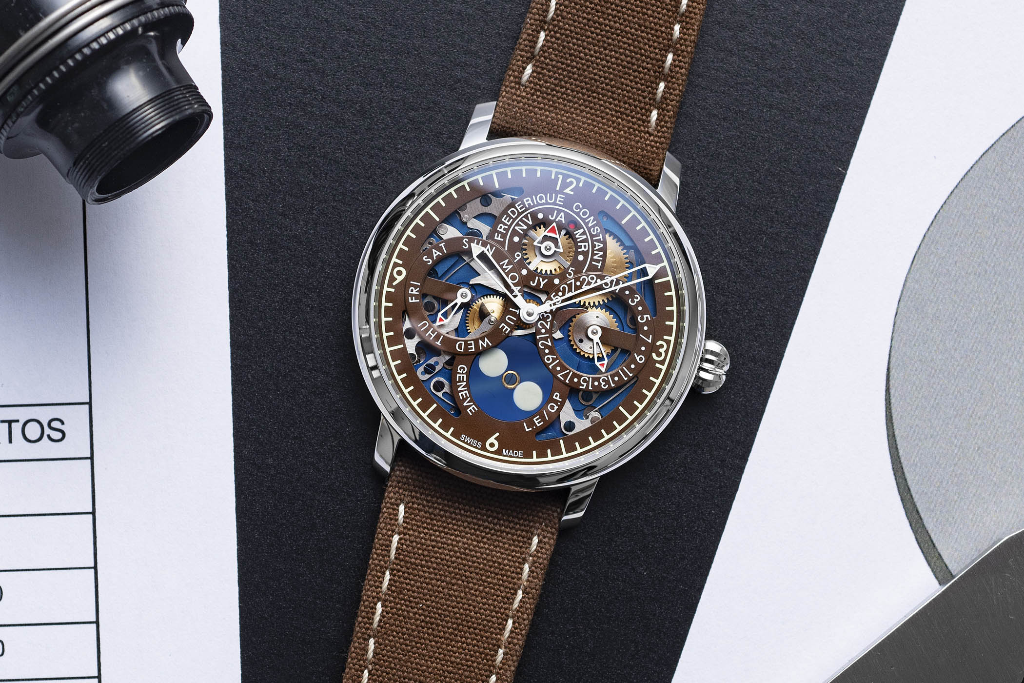 The Naked Watchmaker x Frederique Constant Slimline Perpetual Calendar Manufacture