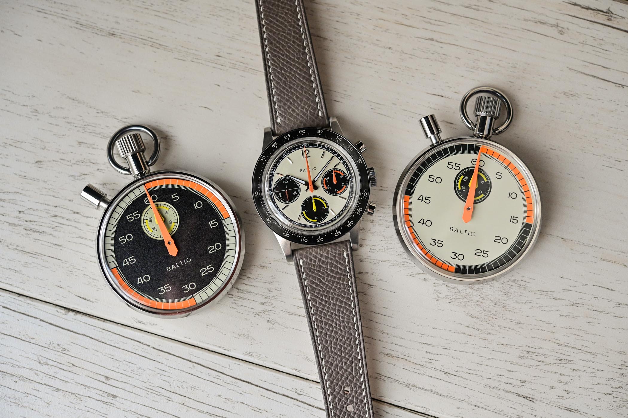 Baltic x Peter Auto Tricompax Chronograph Racing Set