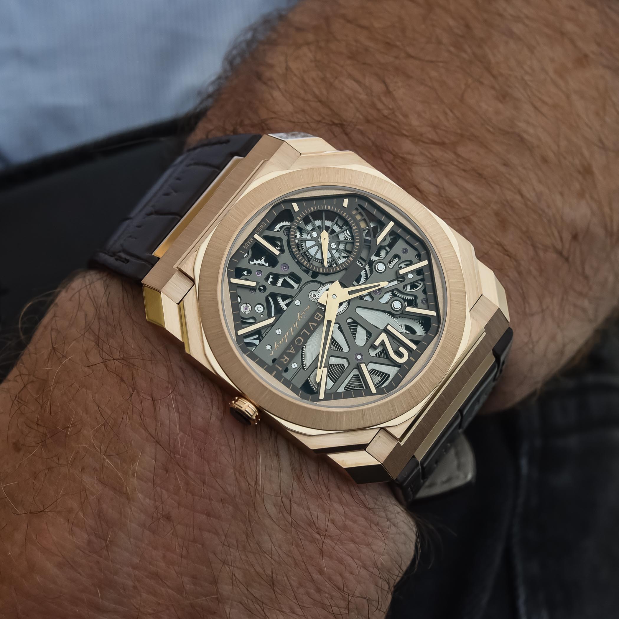 Bulgari Octo Finissimo Skeleton 8 Days Rose Gold - Hands-on - 2 Bulgari Octo Finissimo Skeleton 8 Days