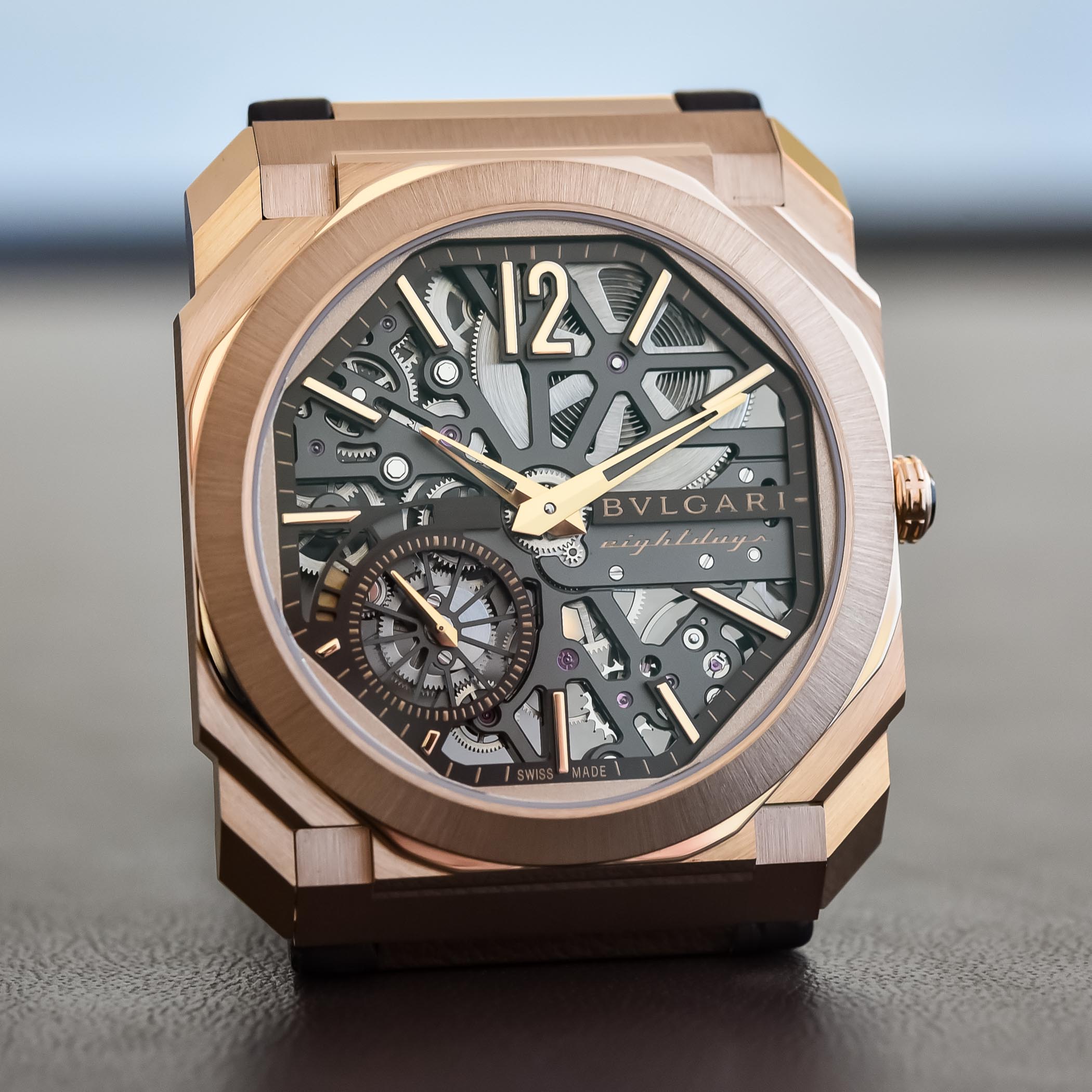 Bulgari Octo Finissimo Skeleton 8 Days Rose Gold - Hands-on - 7 Bulgari Octo Finissimo Skeleton 8 Days