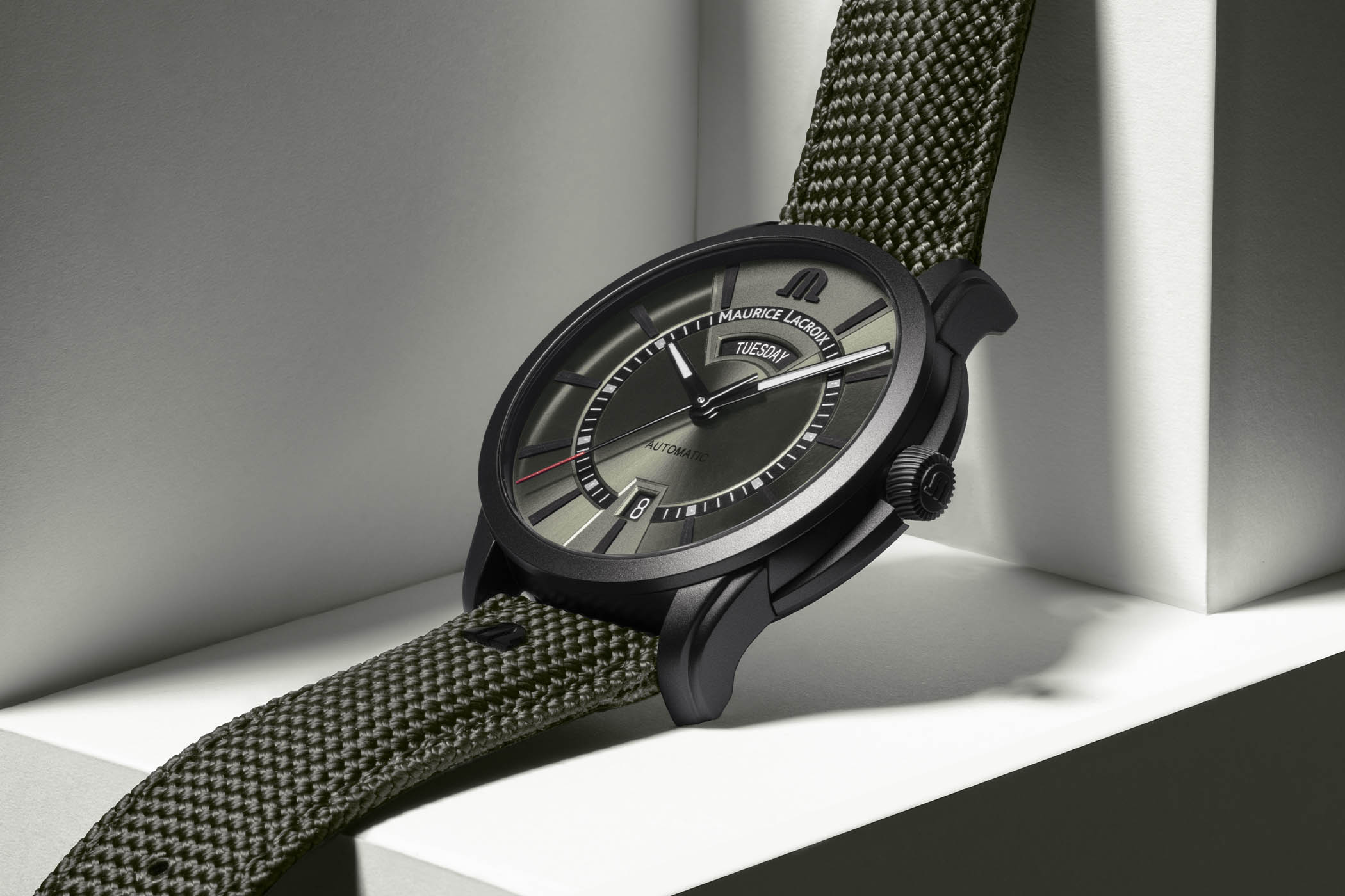 Maurice Lacroix Pontos Day Date Black DLC