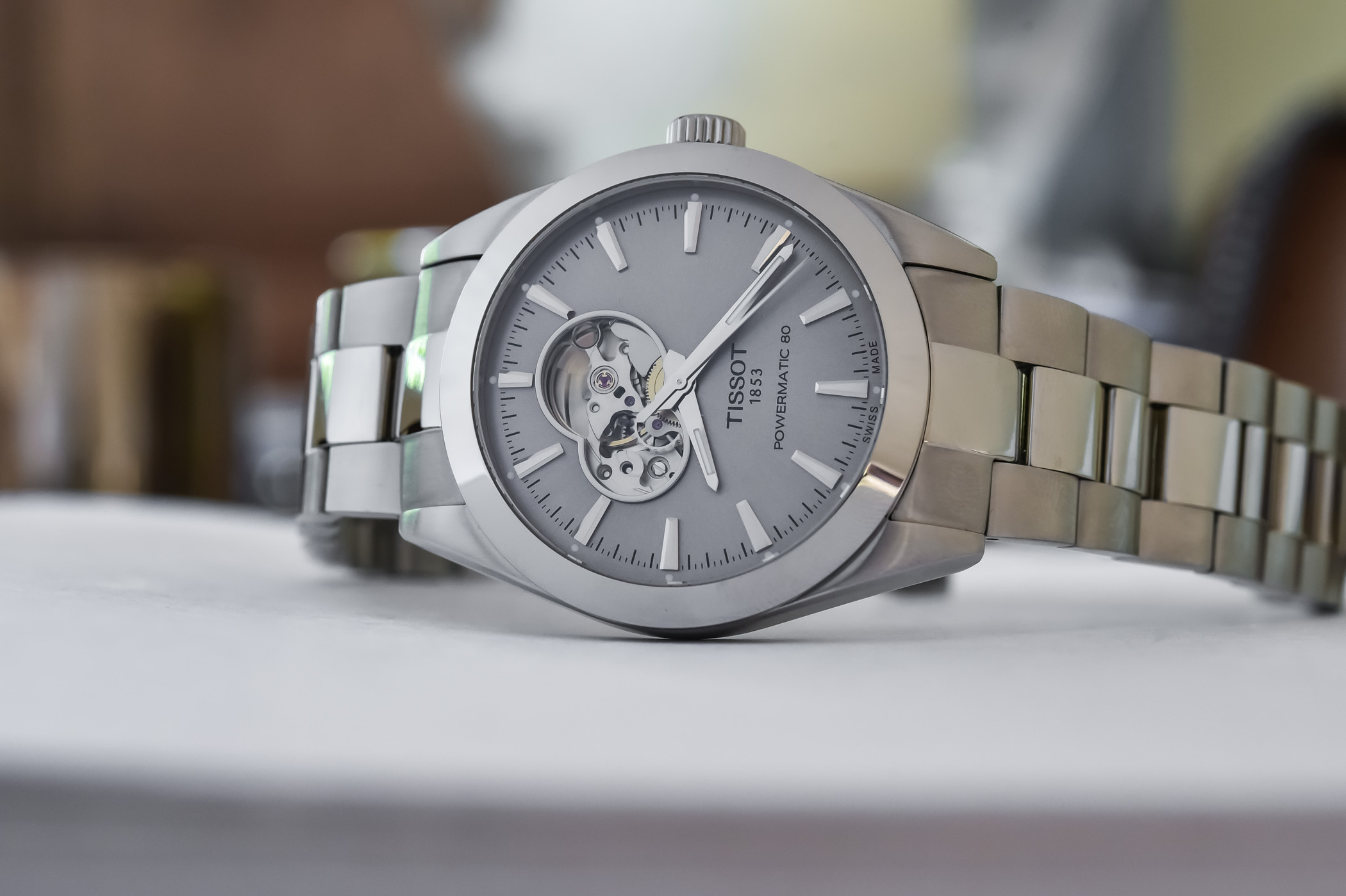 Tissot Gentleman powermatic 80 open heart