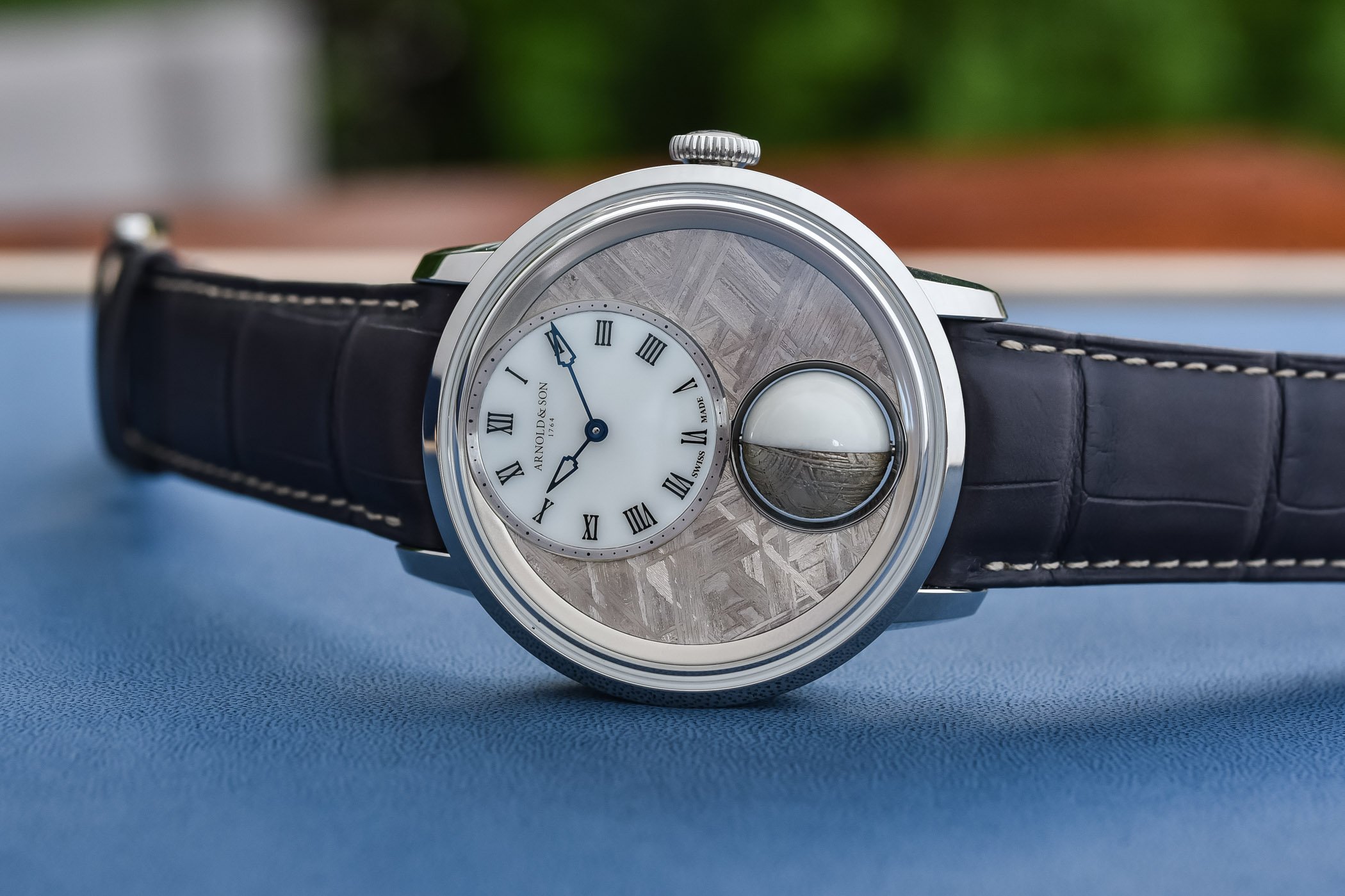 Arnold & Son Luna Magna Platinum Meteorite