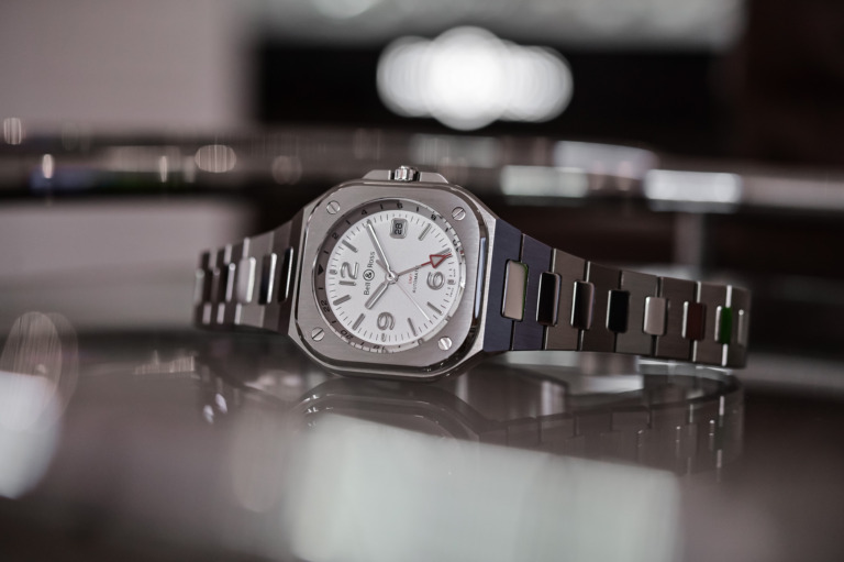 Bell & Ross BR 05 GMT White