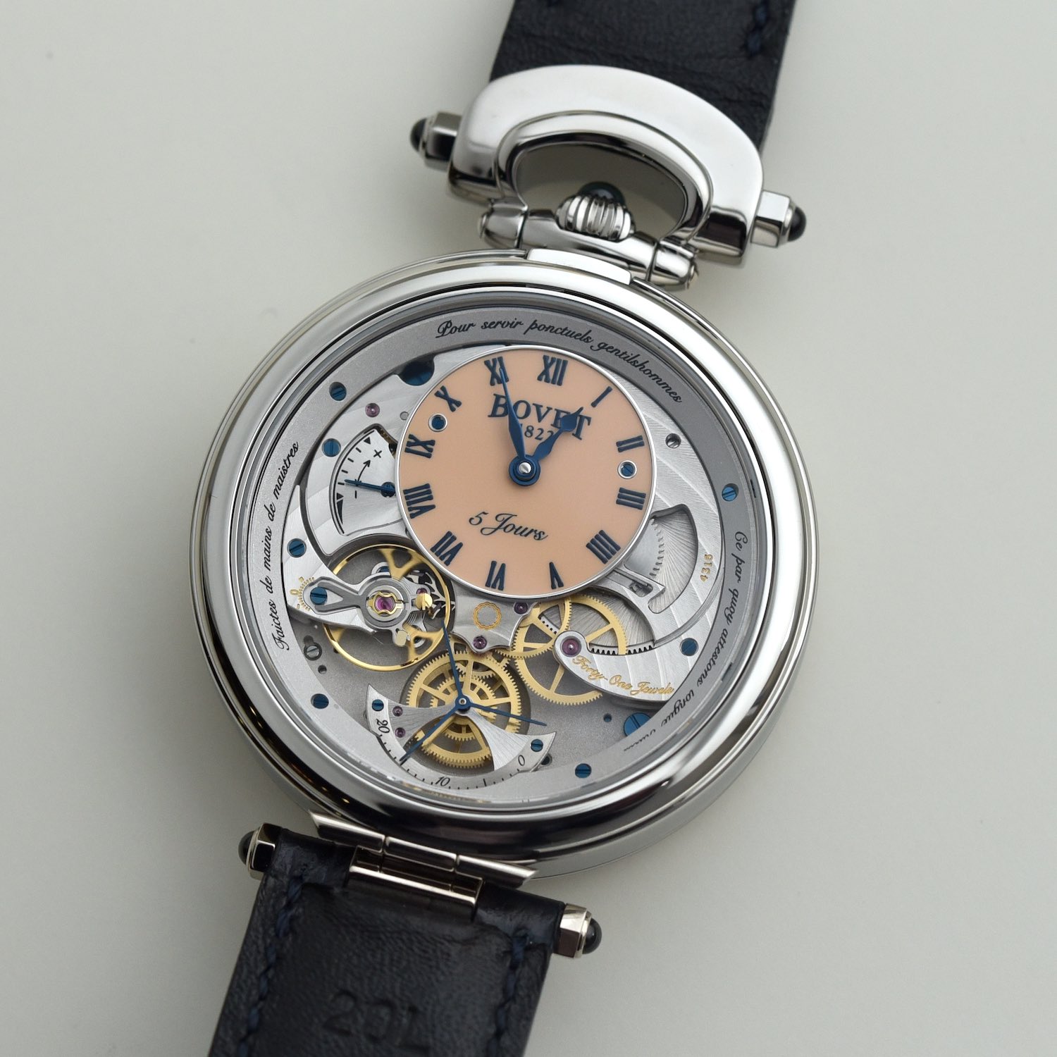 Bovet Virtuoso V Salmon Dial 1 Bovet Virtuoso V Salmon Dial 1