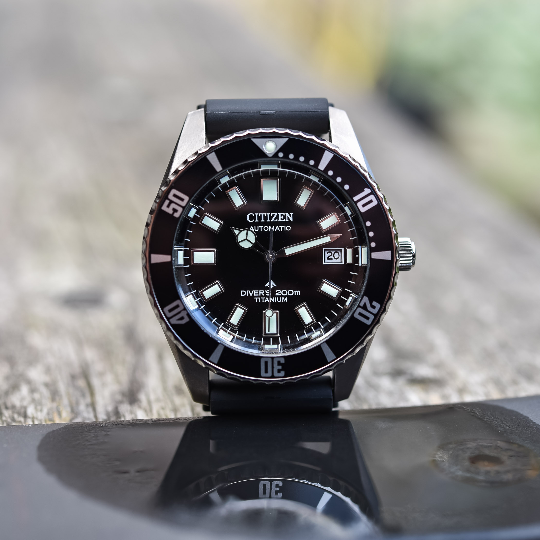 Citizen Promaster Mechanical Diver 200m Fujitsubo NB6021-17E - video review - 6 Citizen Promaster Mechanical Diver 200m Fujitsubo NB6021-17E