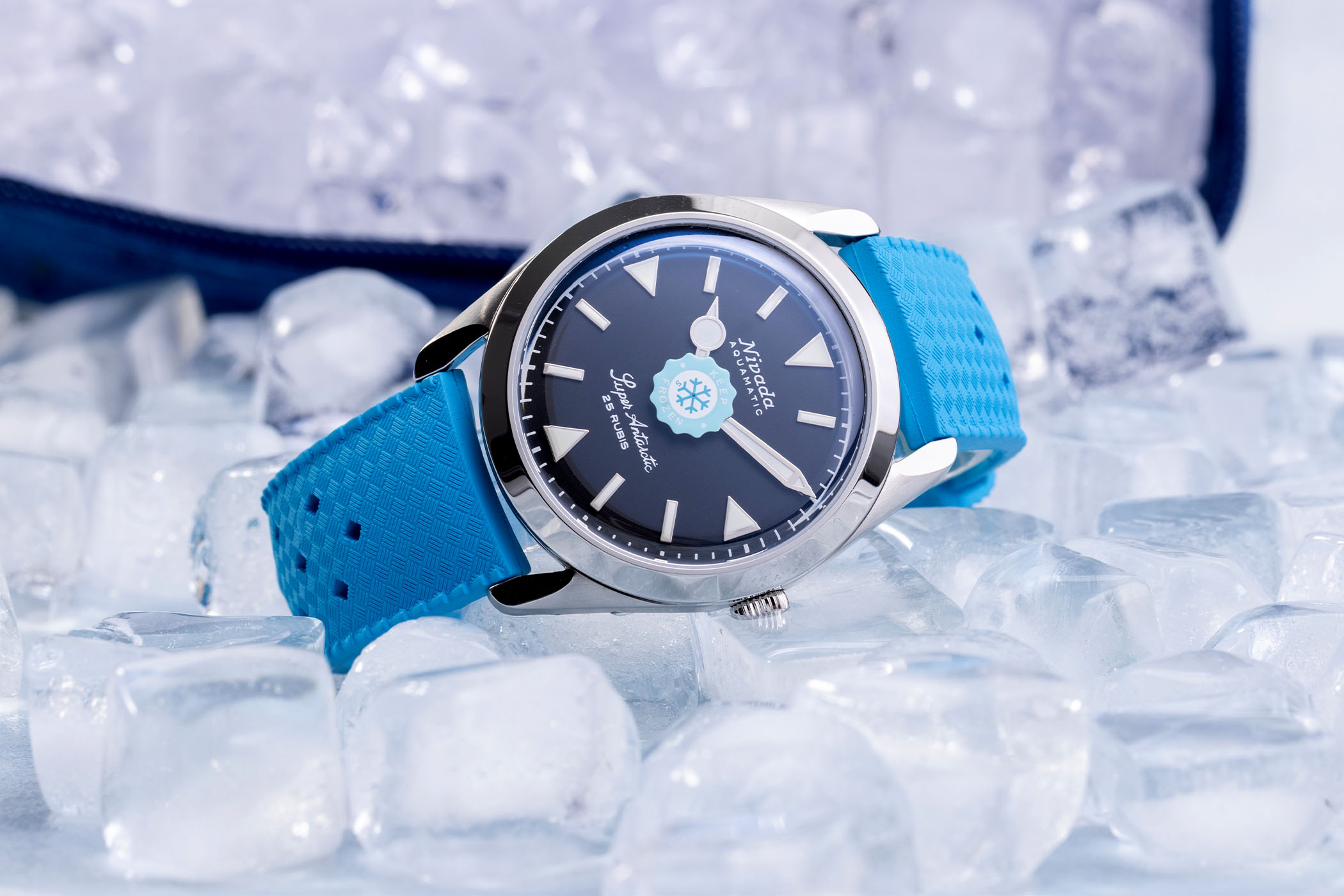Nivada Grenchen Super Antarctic Keep Frozen Limited Edition Seconde/Seconde
