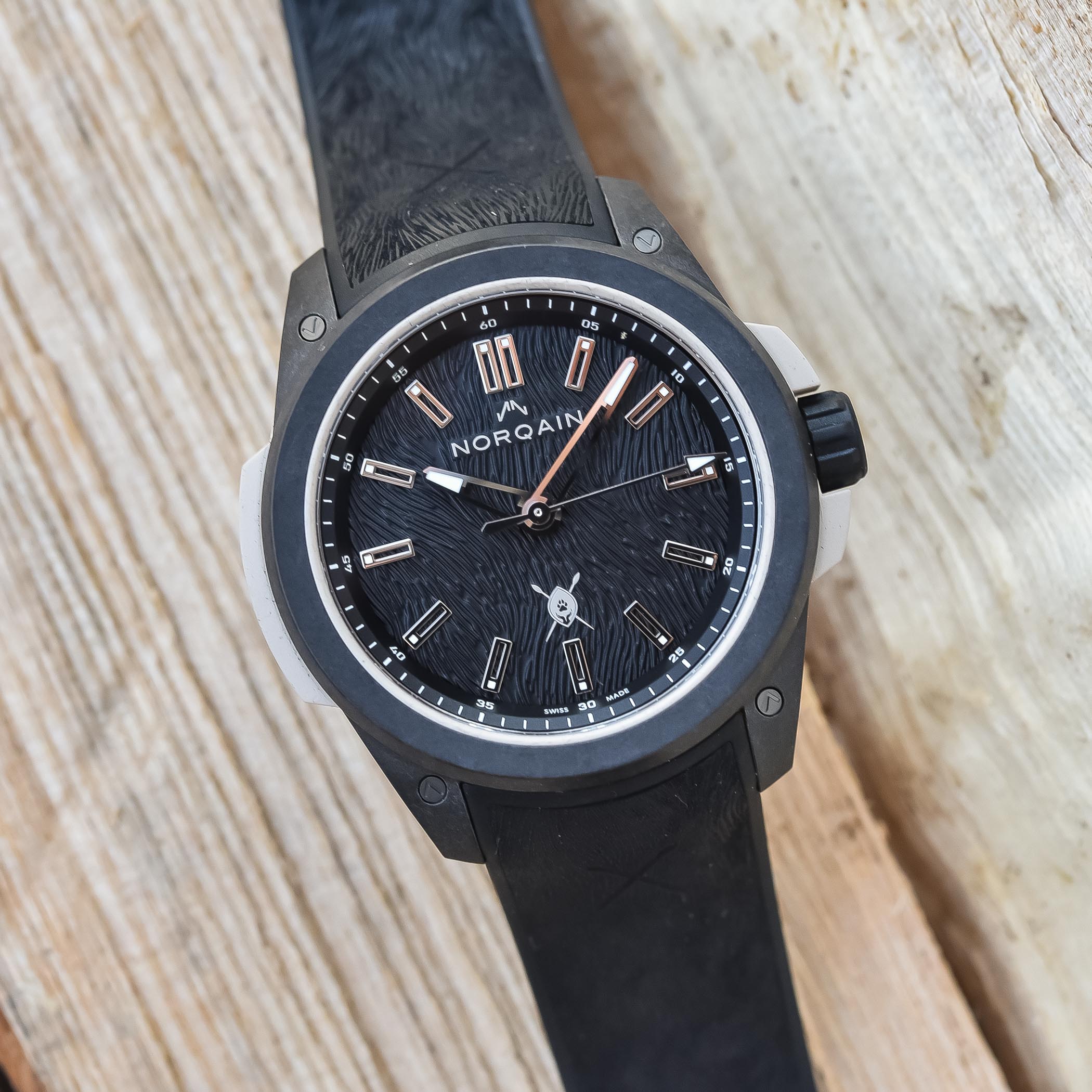 Norqain Independence Wild One sports watch all-terrain carbon NORTEQ - hands-on - 6 Norqain Independence Wild One