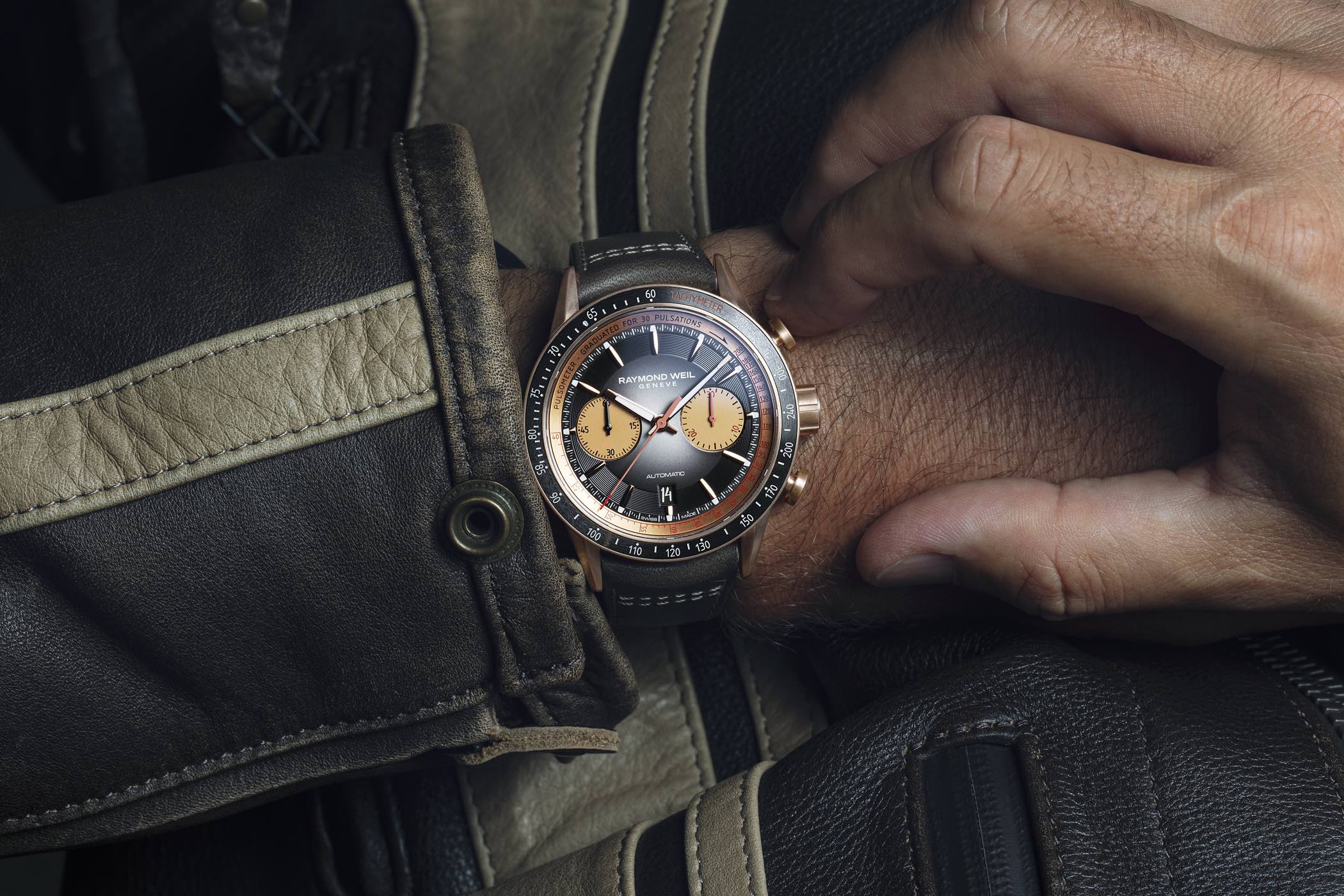 Raymond Weil Freelancer Bronze Chronograph Meister Limited Edition
