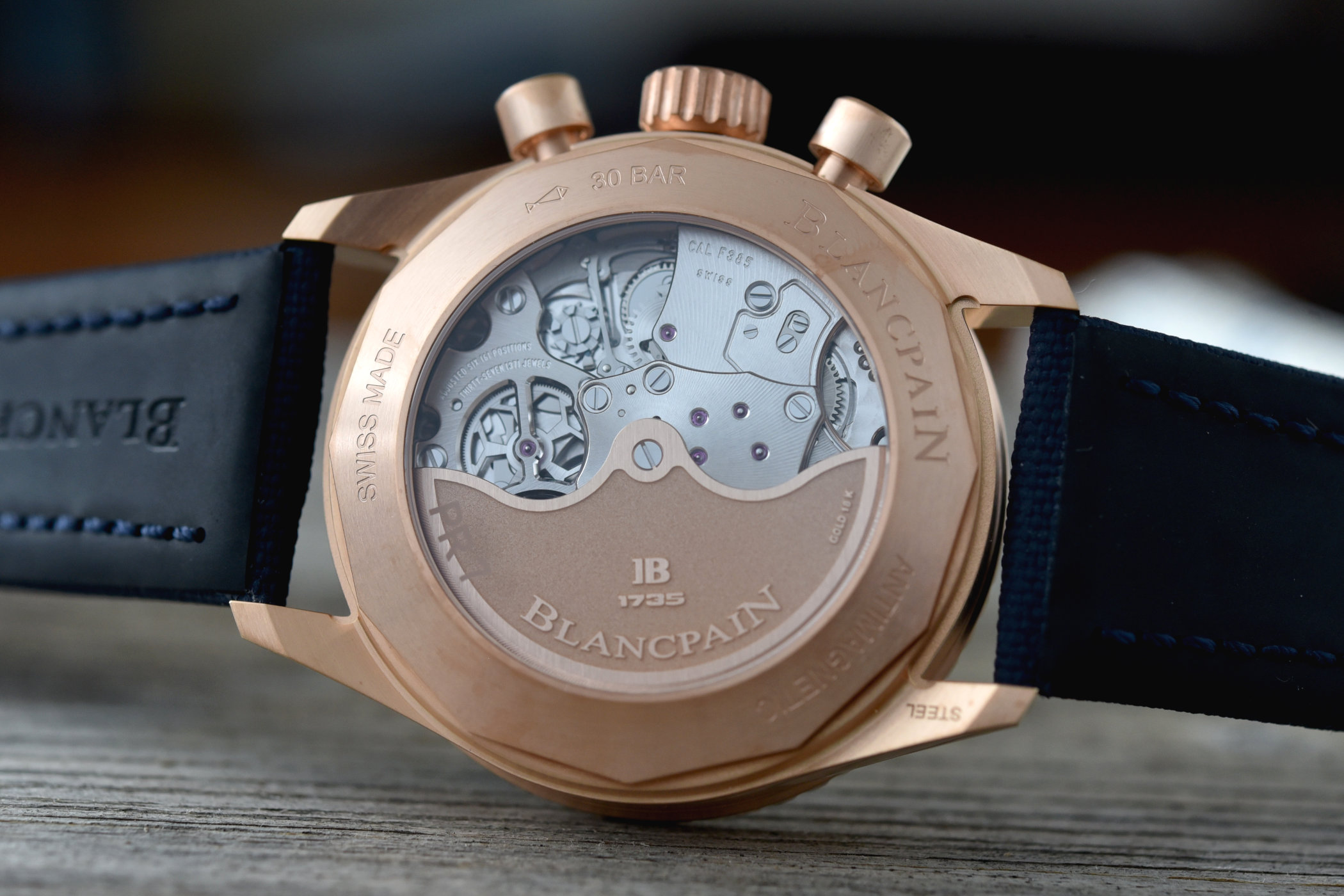 Blancpain Fifty Fathoms Bathyscaphe Chronograph Rose Gold 3 Blancpain Fifty Fathoms Bathyscaphe Chronograph Rose Gold 3