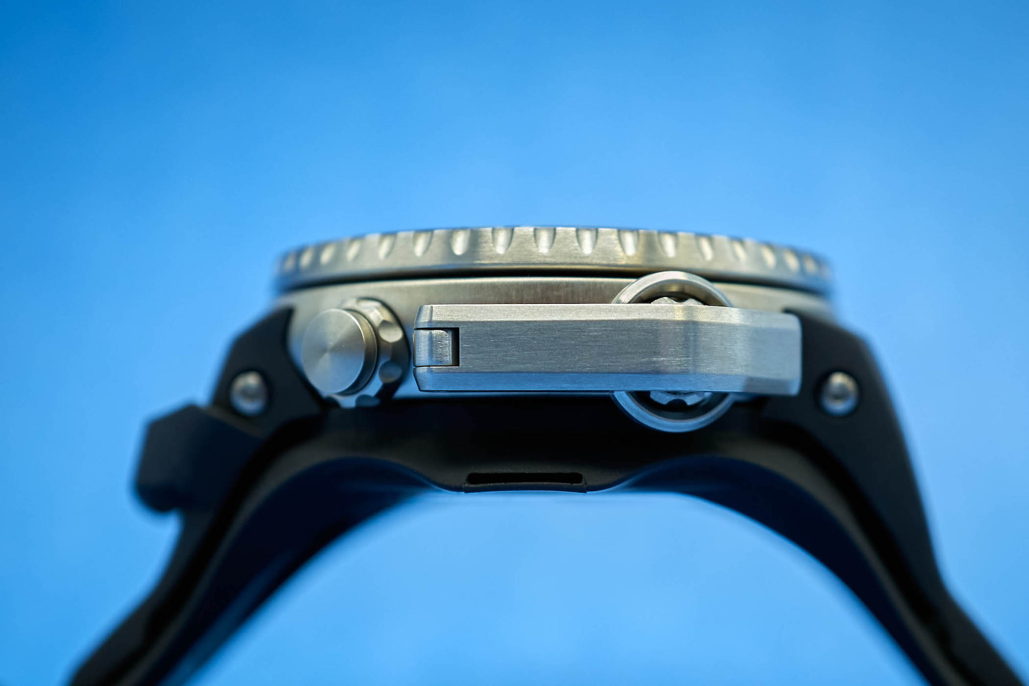 Blancpain Fifty Fathoms X Fathoms - Diving Review Underwater 7 Blancpain Fifty Fathoms X Fathoms - Depth gauge Mechanical diving computer - underwater review