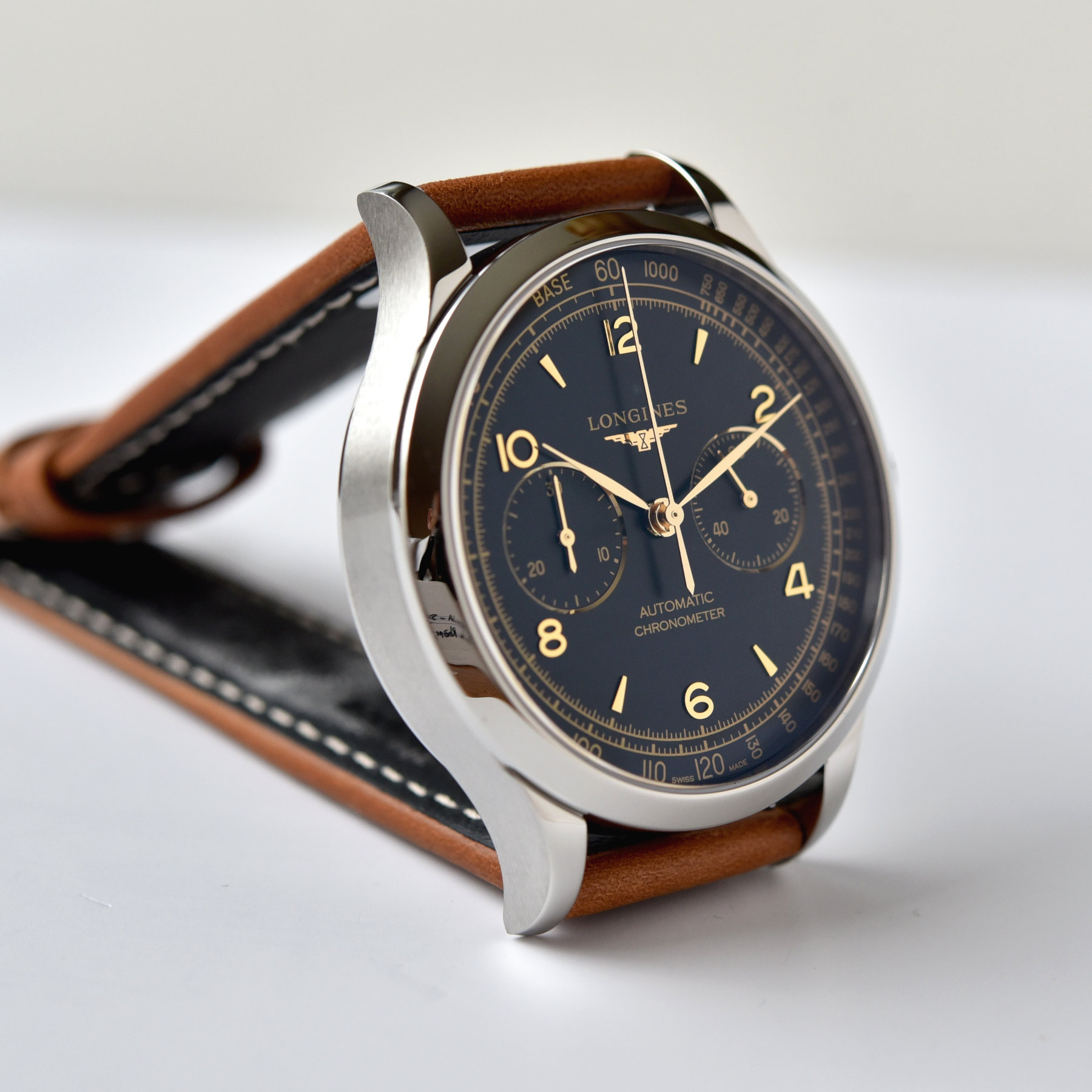 Longines Record Heritage chronograph 4 Longines Record Heritage chronograph 4