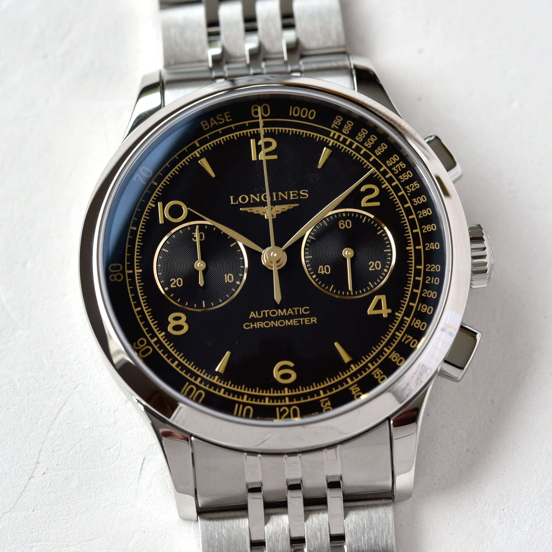 Longines Record Heritage chronograph 6 Longines Record Heritage chronograph 6