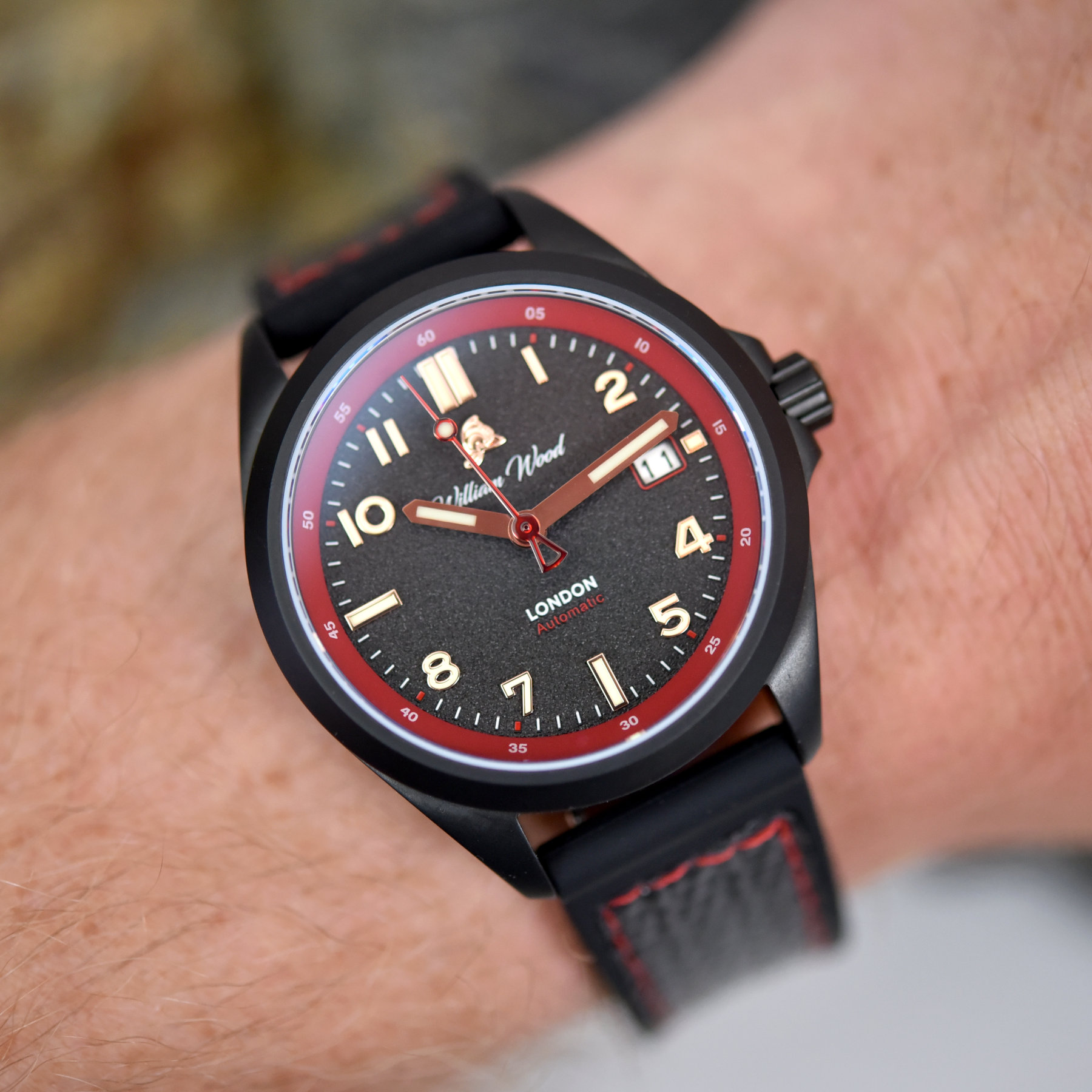 William Wood Watches Fearless collection red 8 William Wood Watches Fearless collection red 8