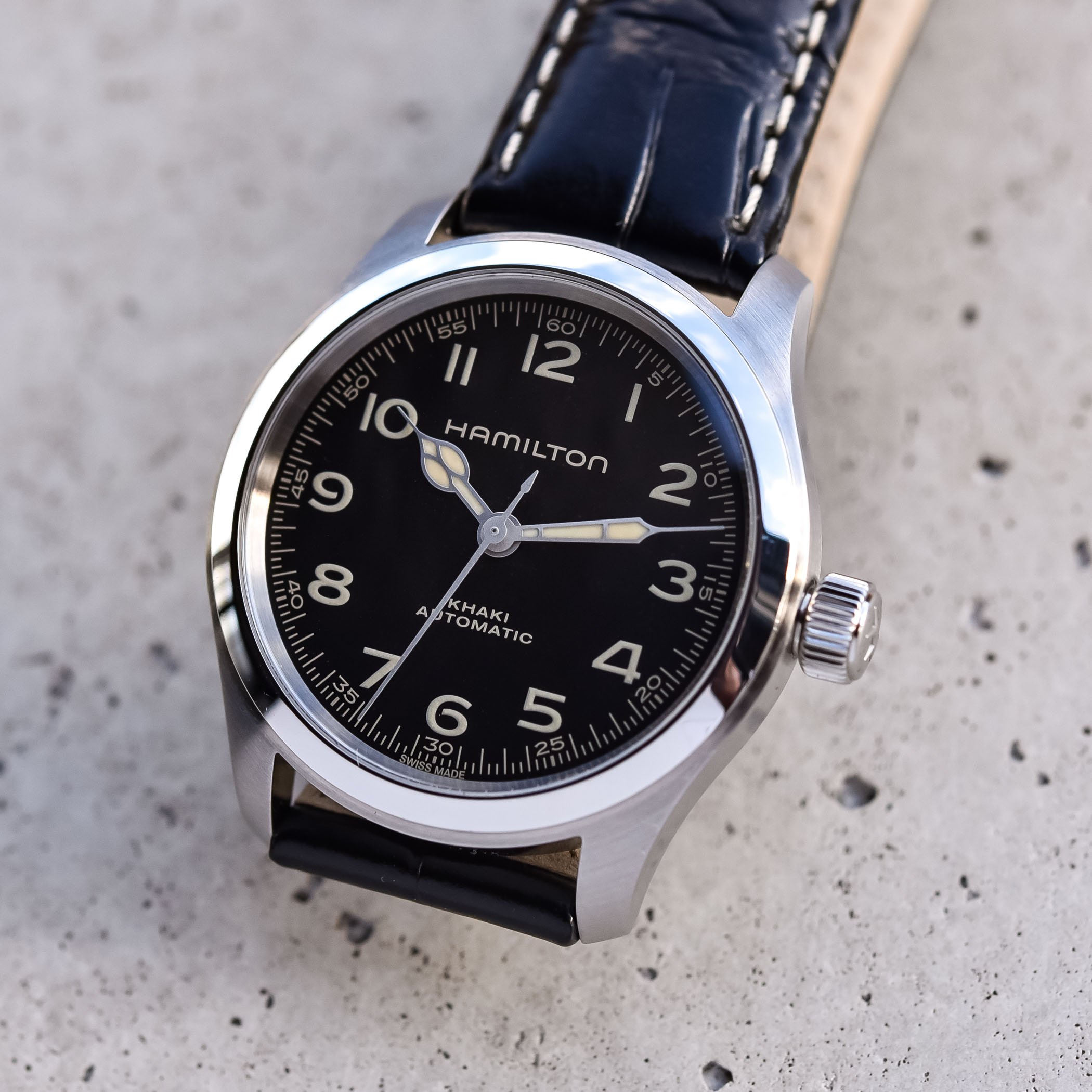 Hamilton Khaki Field Murph 38mm - hands-on review - 6 Hamilton Khaki Field Murph 38mm H70405730