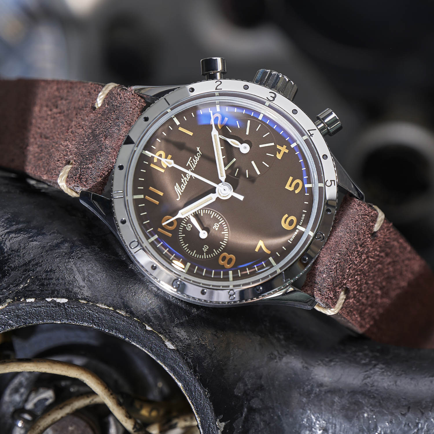 Massena LAB x Mathey-Tissot Type XX Tribute Chronograph - 2 Massena LAB x Mathey-Tissot Type XX