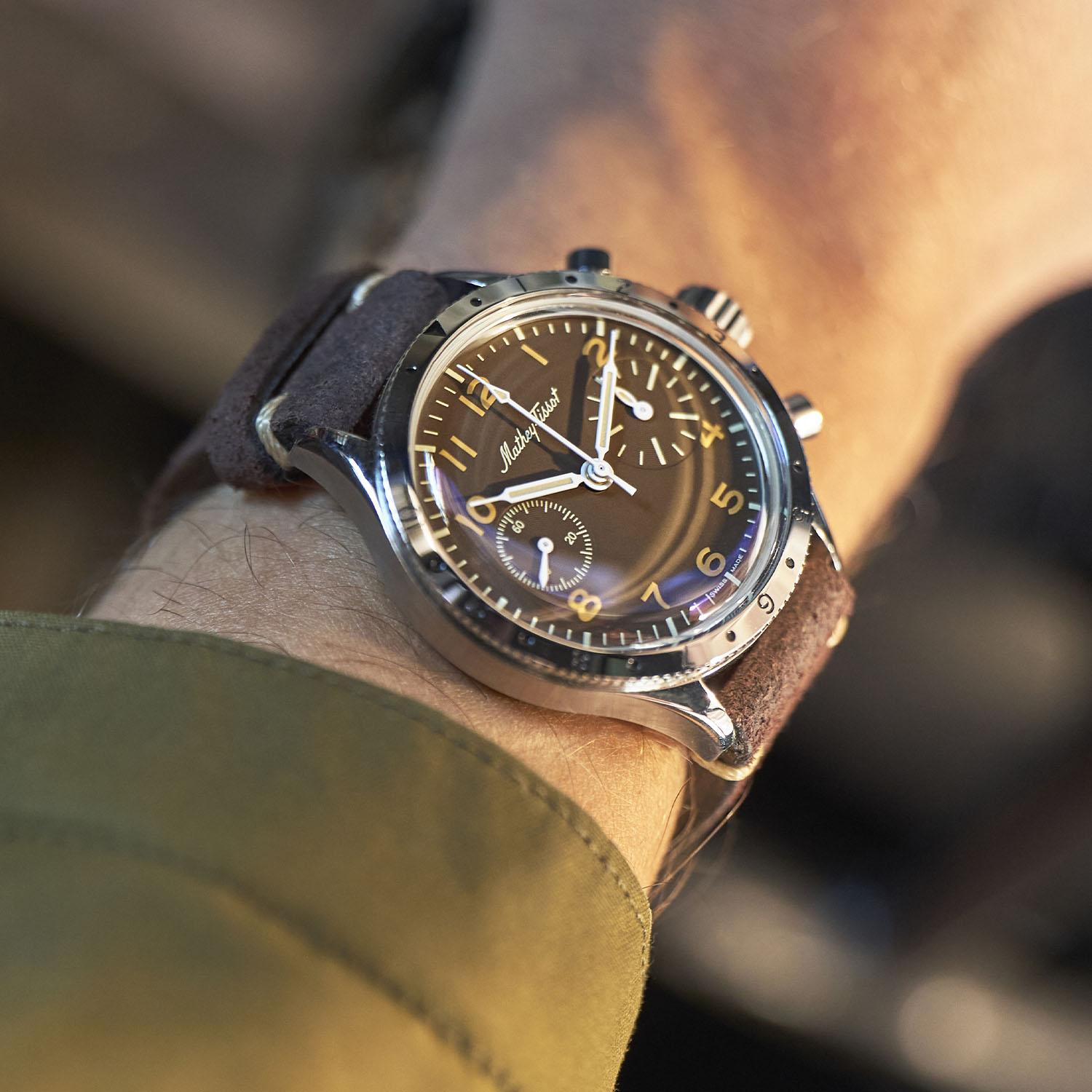 Massena LAB x Mathey-Tissot Type XX Tribute Chronograph - 4 Massena LAB x Mathey-Tissot Type XX