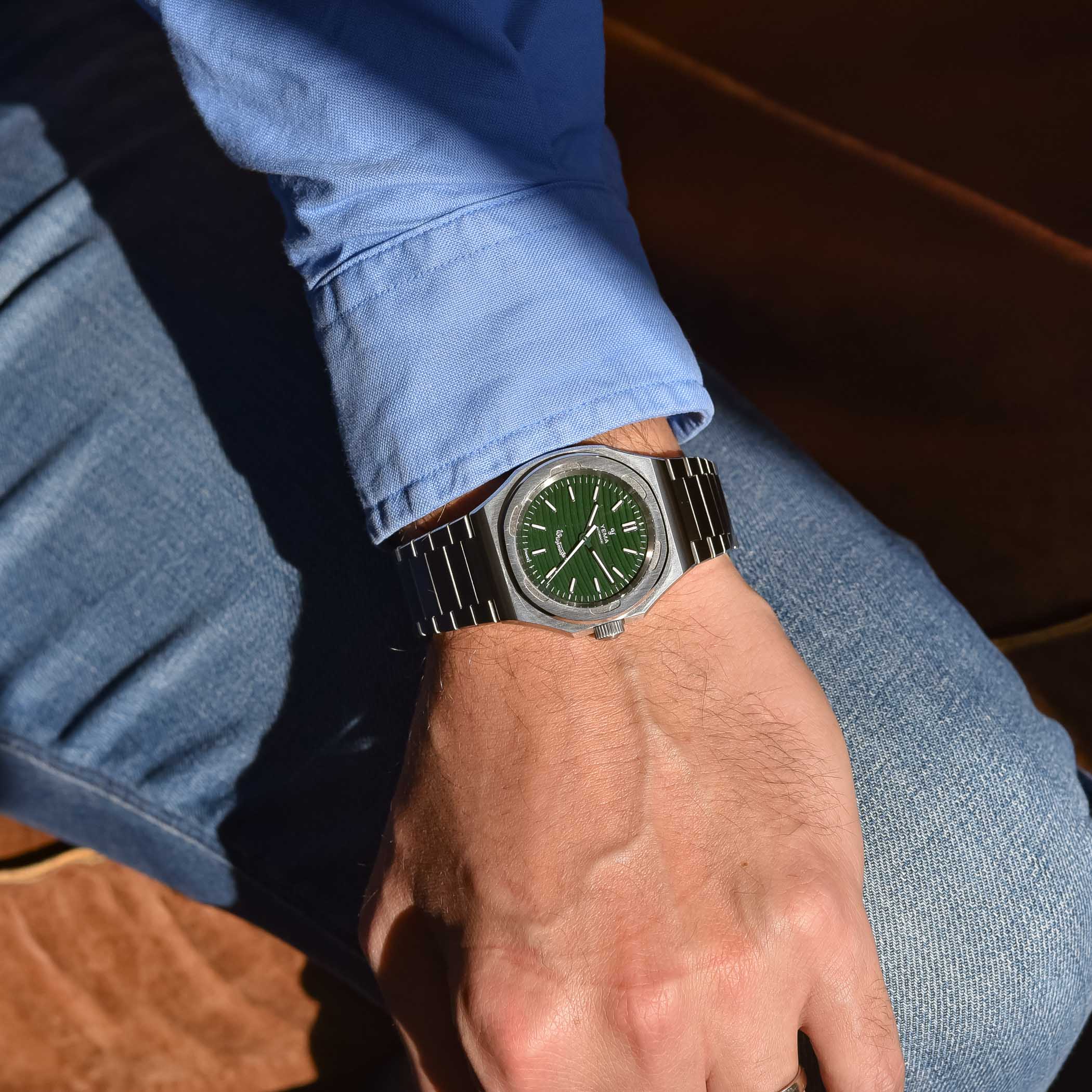 Yema Wristmaster Micro-Rotor Limited Edition Made-in-France Manufacture Movement