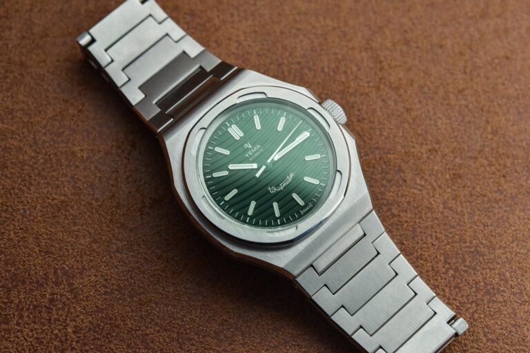 Yema Wristmaster Micro-Rotor Limited Edition Made-in-France Manufacture Movement
