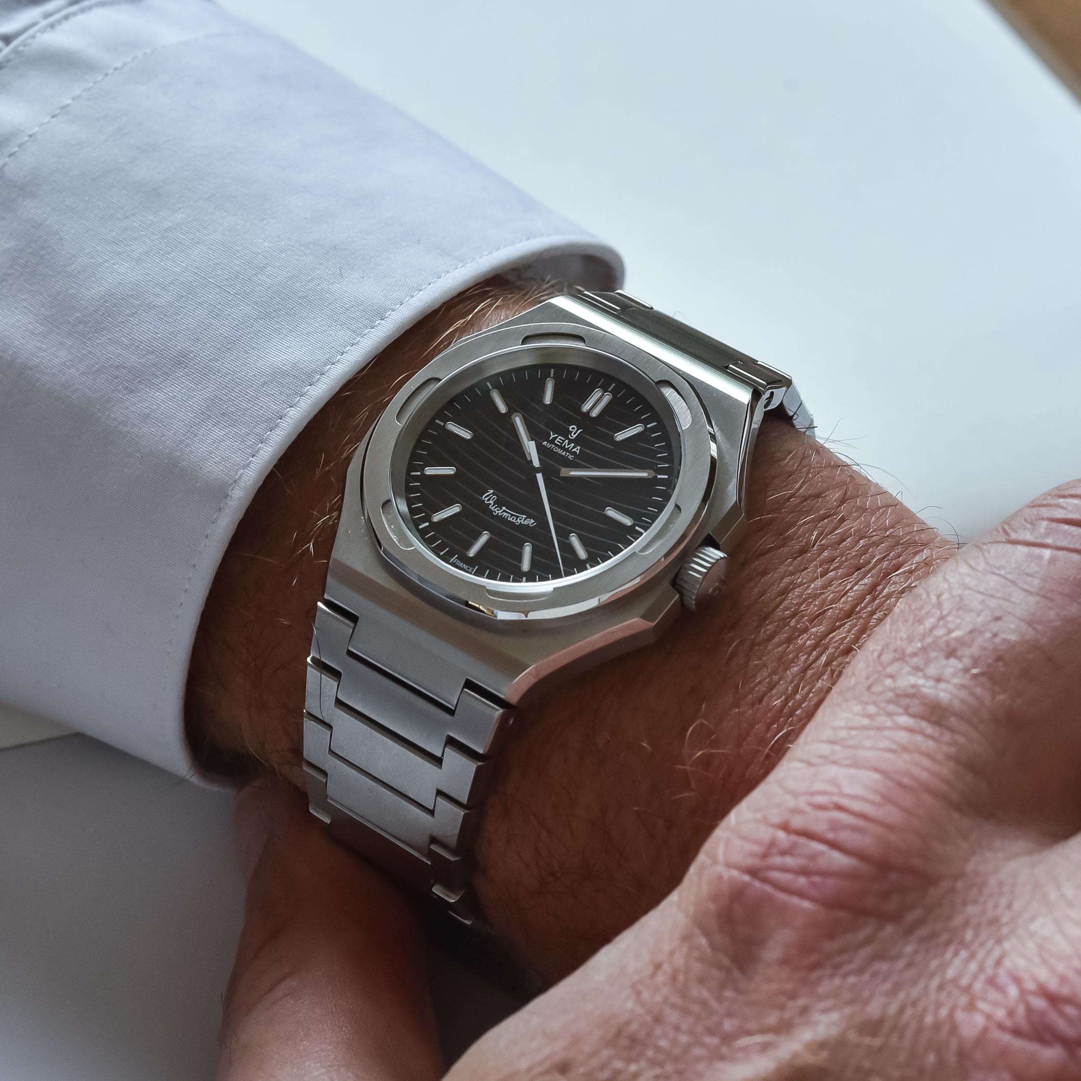 Yema Wristmaster Micro-Rotor Limited Edition Made-in-France Manufacture Movement