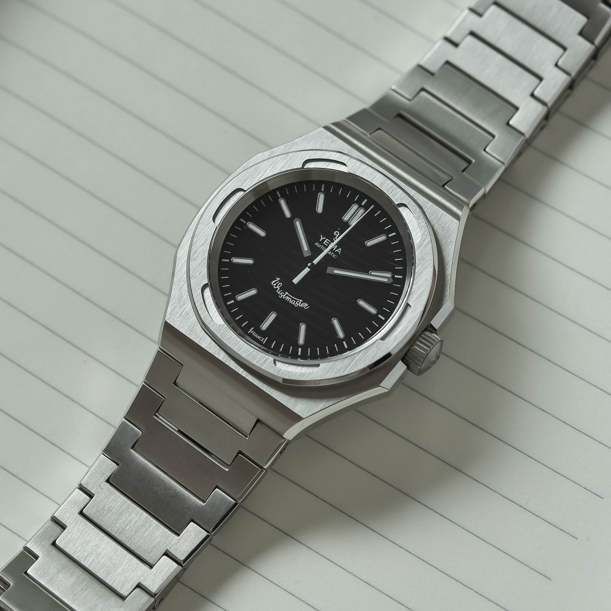 Yema Wristmaster Micro-Rotor Limited Edition Made-in-France Manufacture Movement